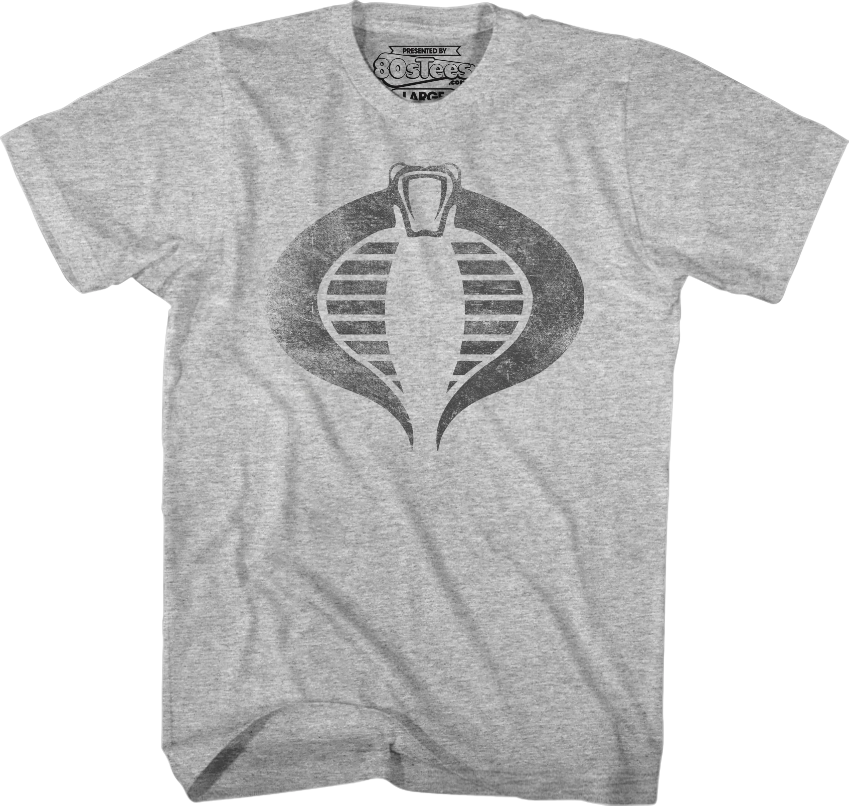 Distressed Cobra Logo GI Joe T-Shirt