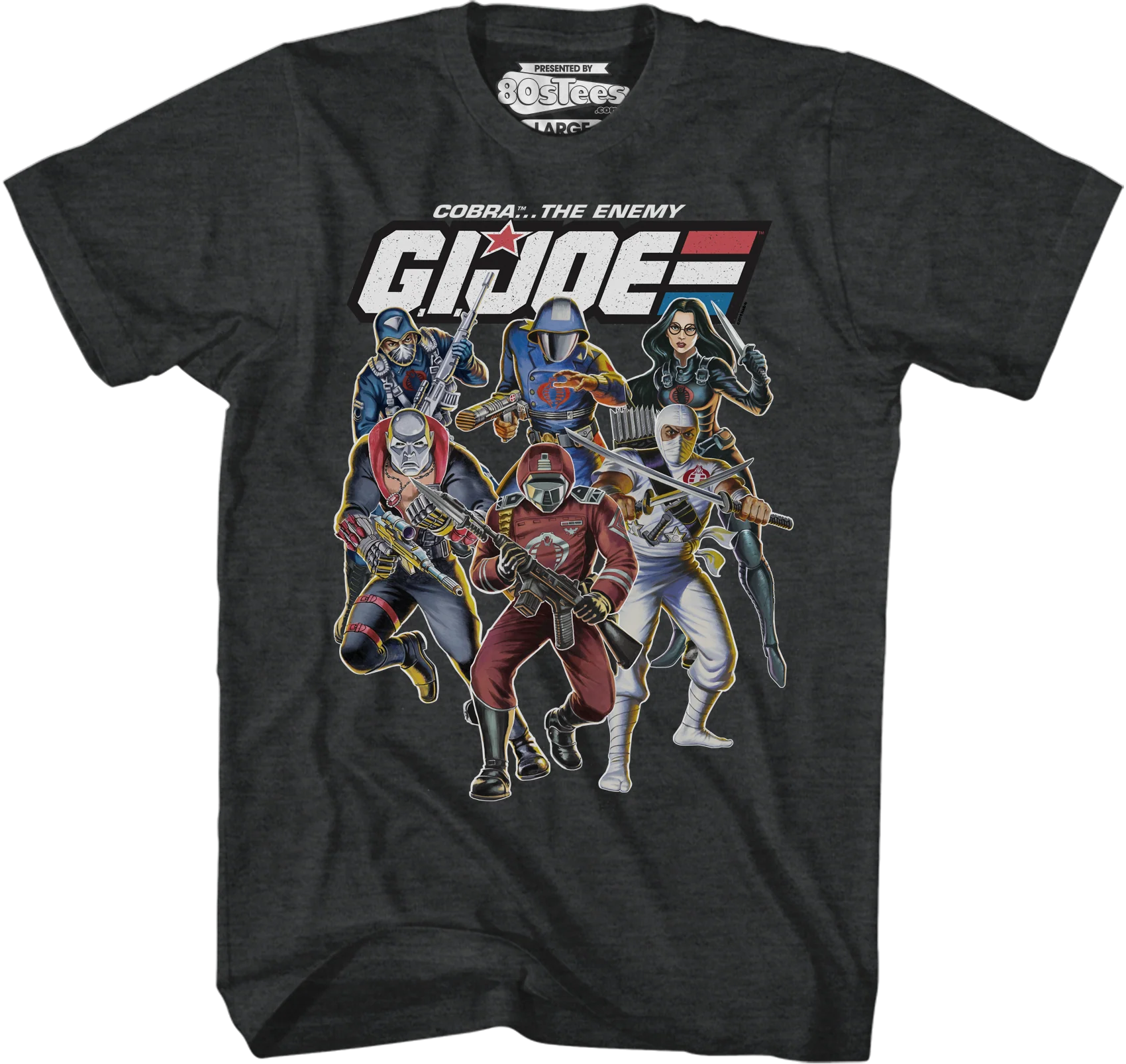 Distressed Cobra Members GI Joe T-Shirt
