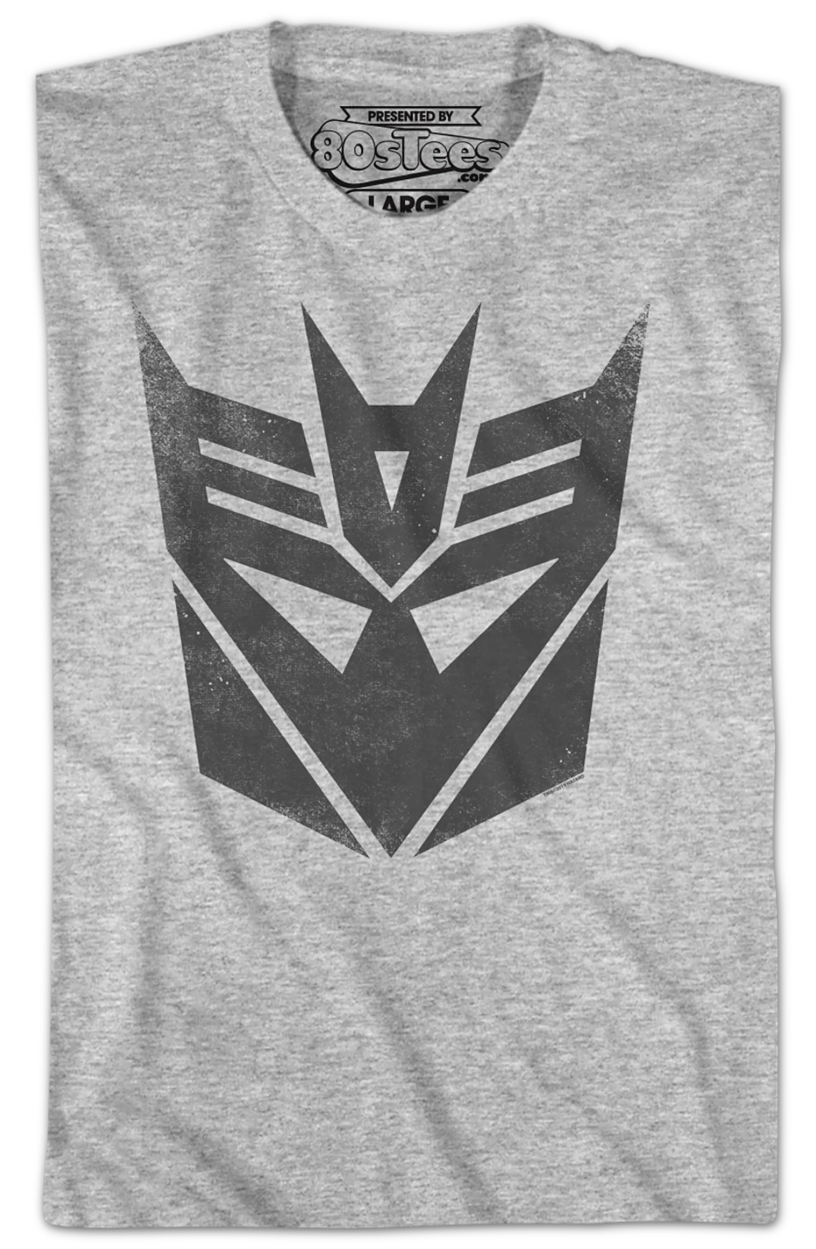 Distressed Decepticons Logo Transformers T-Shirt - Image 2