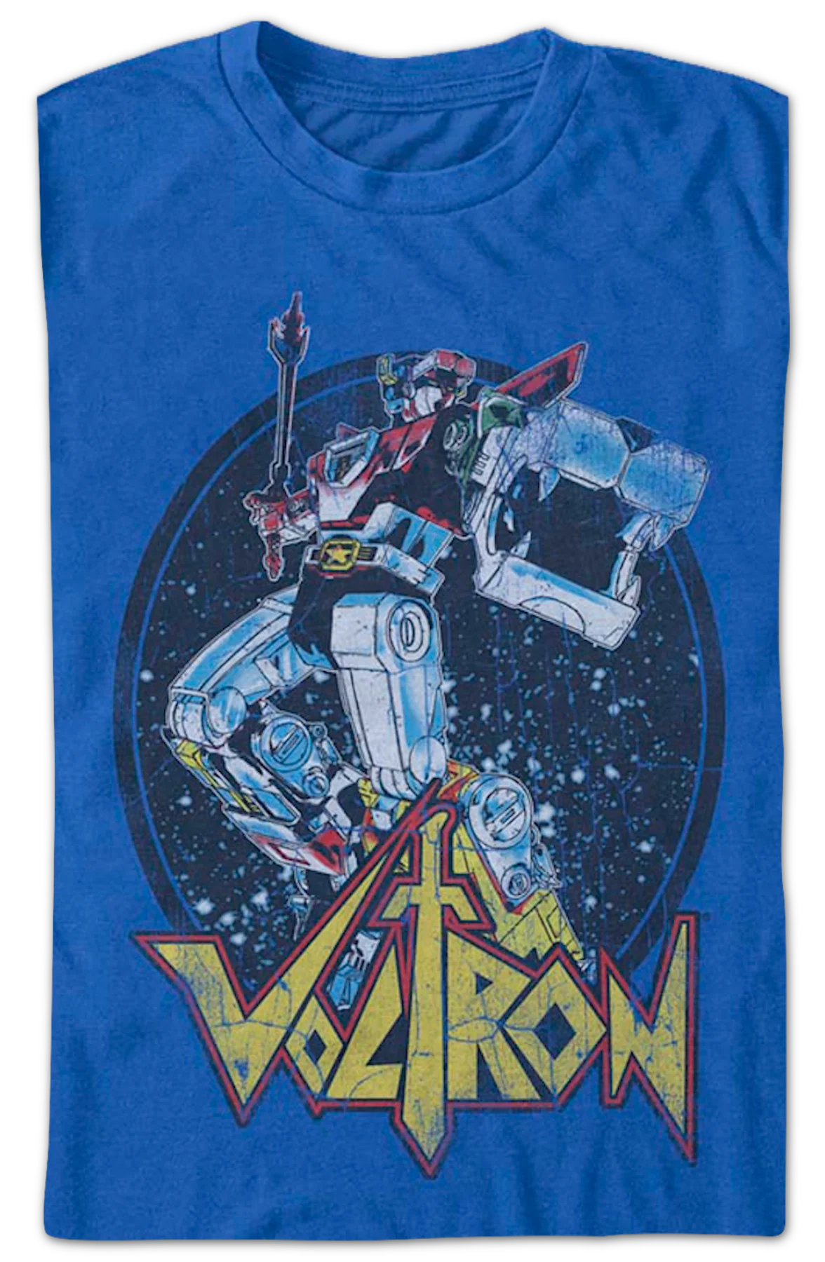 Distressed Defender Voltron T-Shirt - Image 2