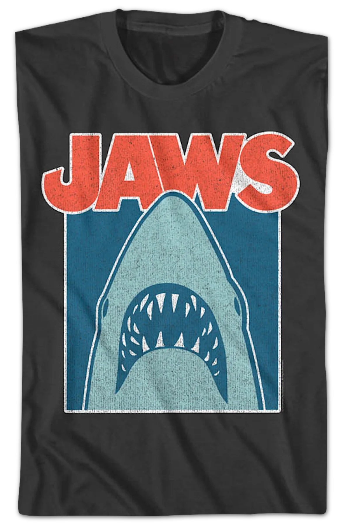 Distressed Frame Jaws T-Shirt - Image 2