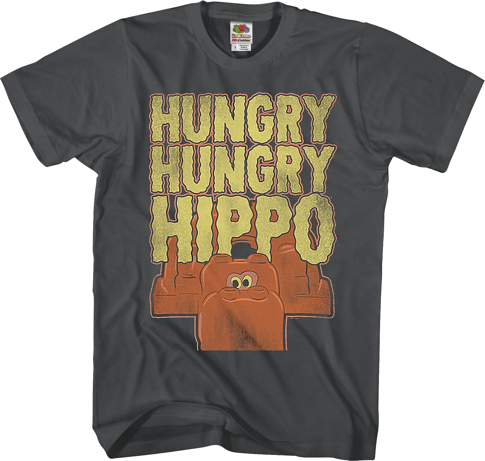 Distressed Hungry Hungry Hippo T-Shirt