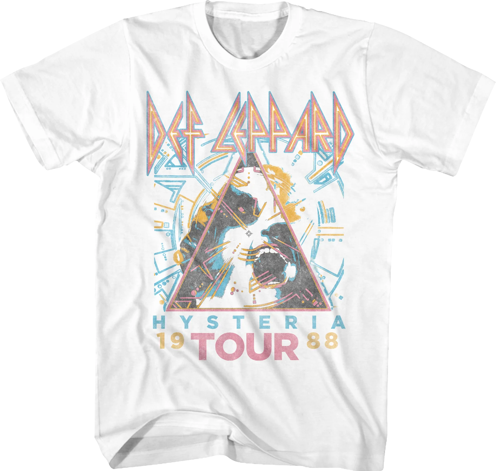 Distressed Hysteria Tour Def Leppard T-Shirt