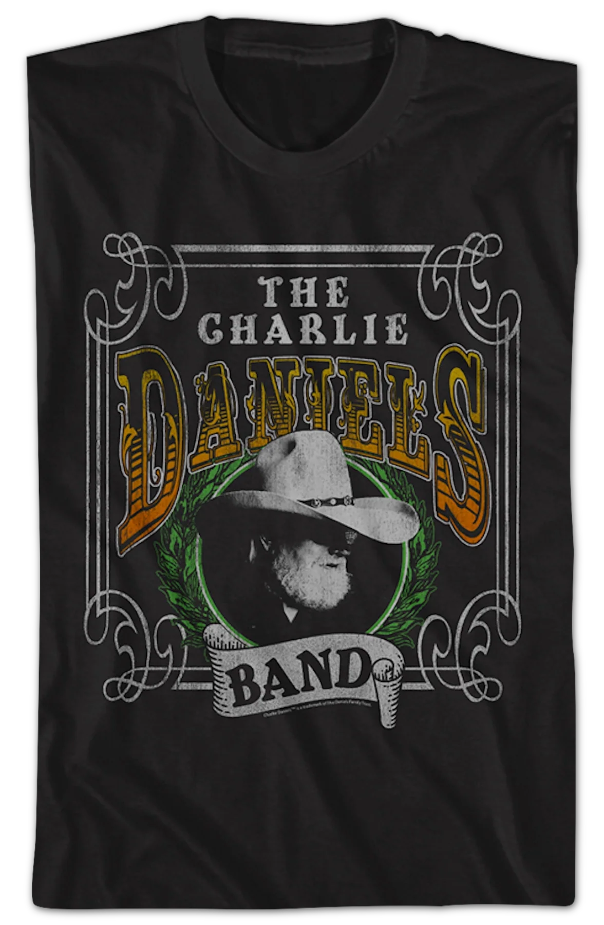 Distressed Label Charlie Daniels Band T-Shirt - Image 2