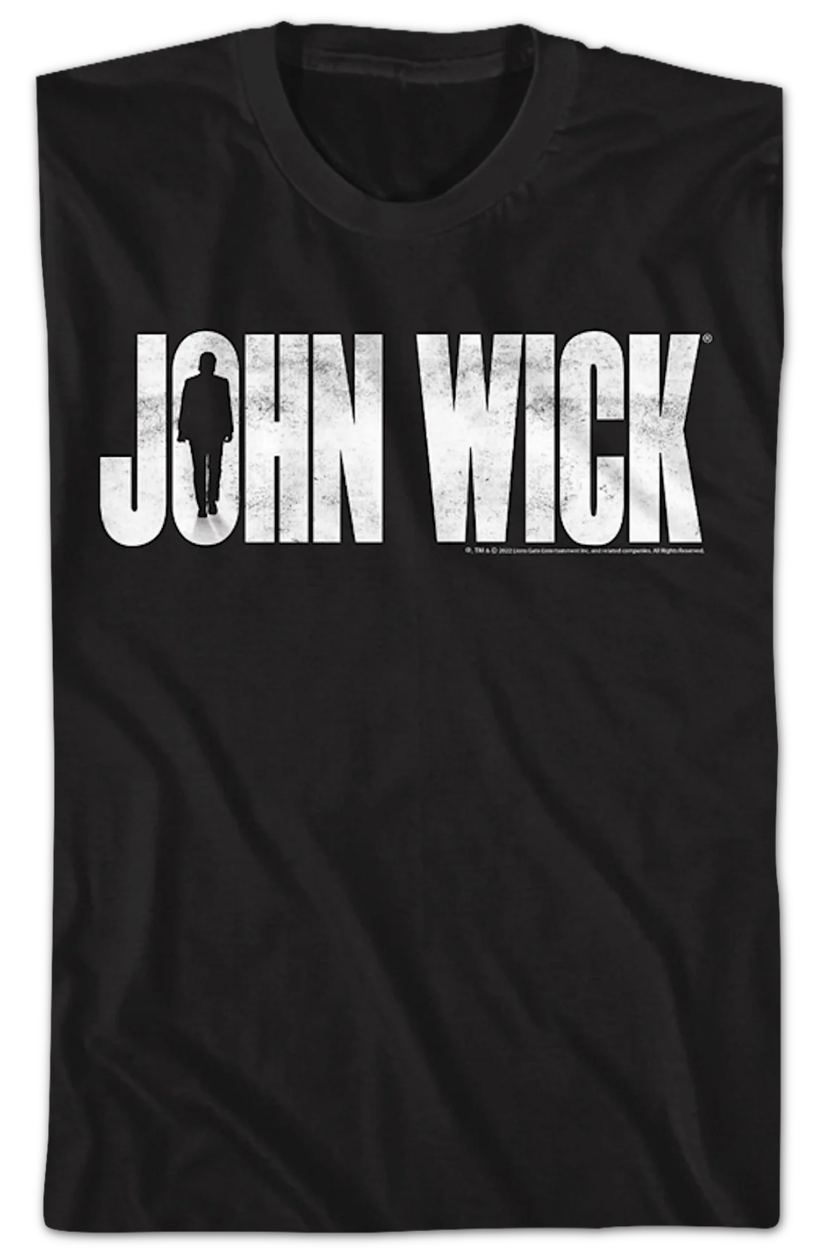 Distressed Logo John Wick T-Shirt - Image 2