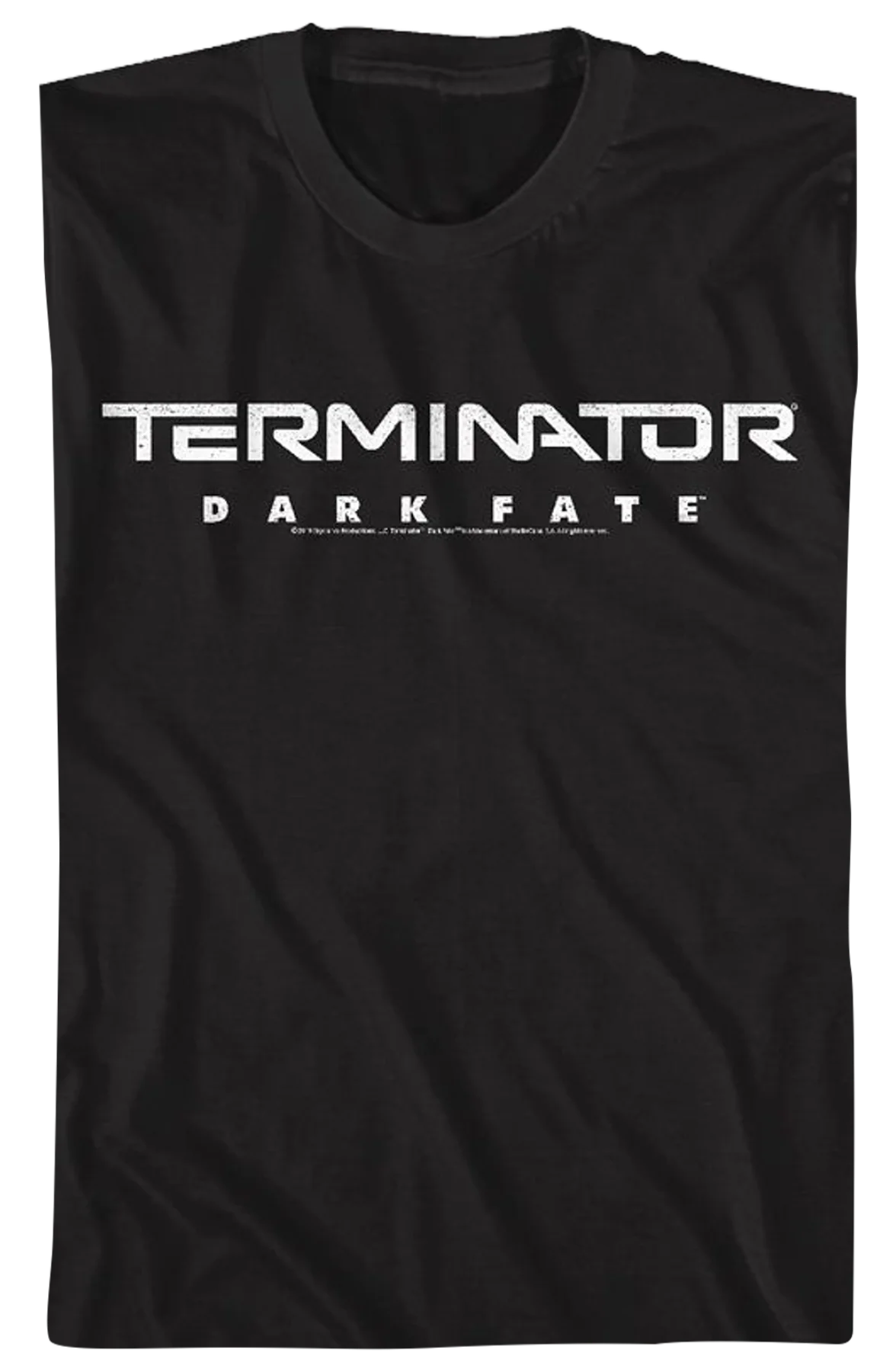 Distressed Logo Terminator Dark Fate T-Shirt - Image 2
