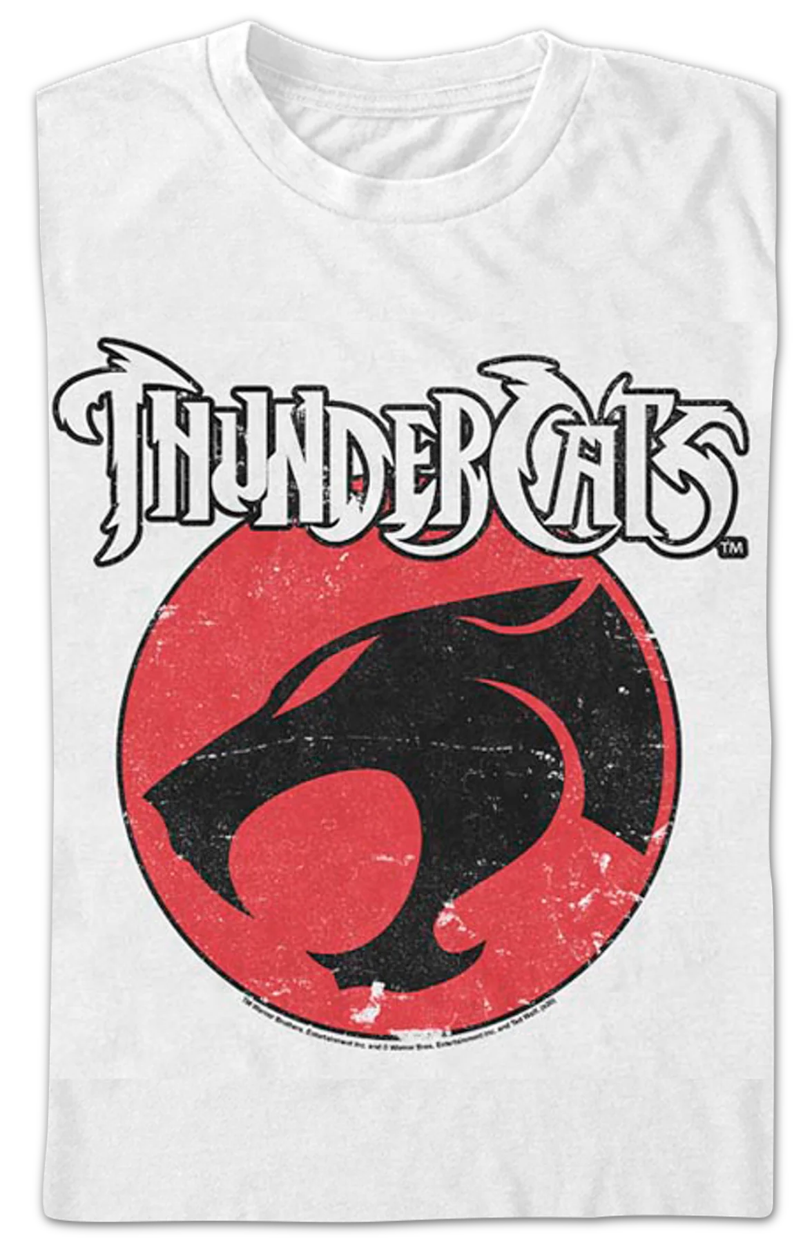 Distressed Logo ThunderCats T-Shirt - Image 2