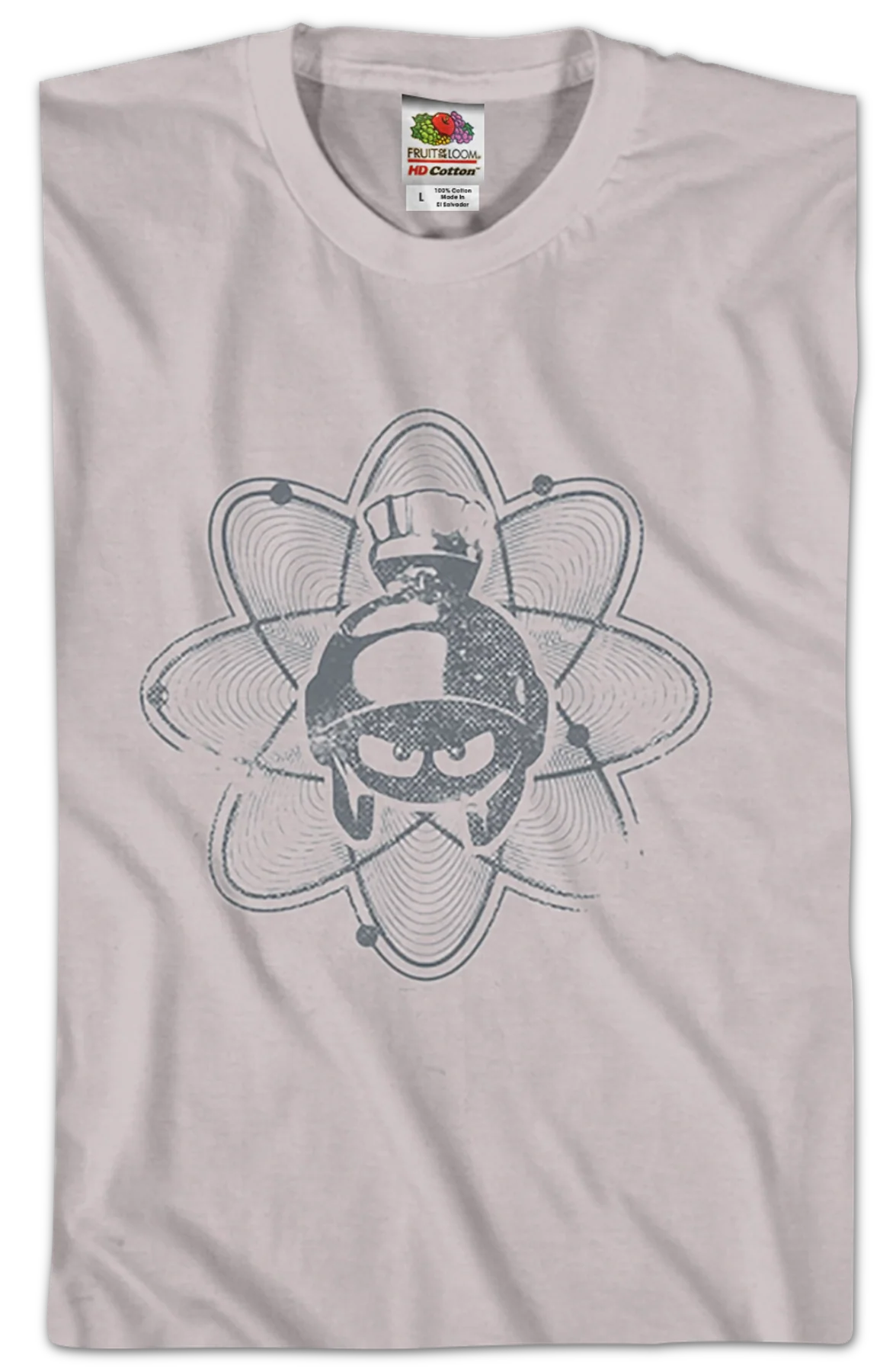 Distressed Marvin The Martian Looney Tunes T-Shirt - Image 2