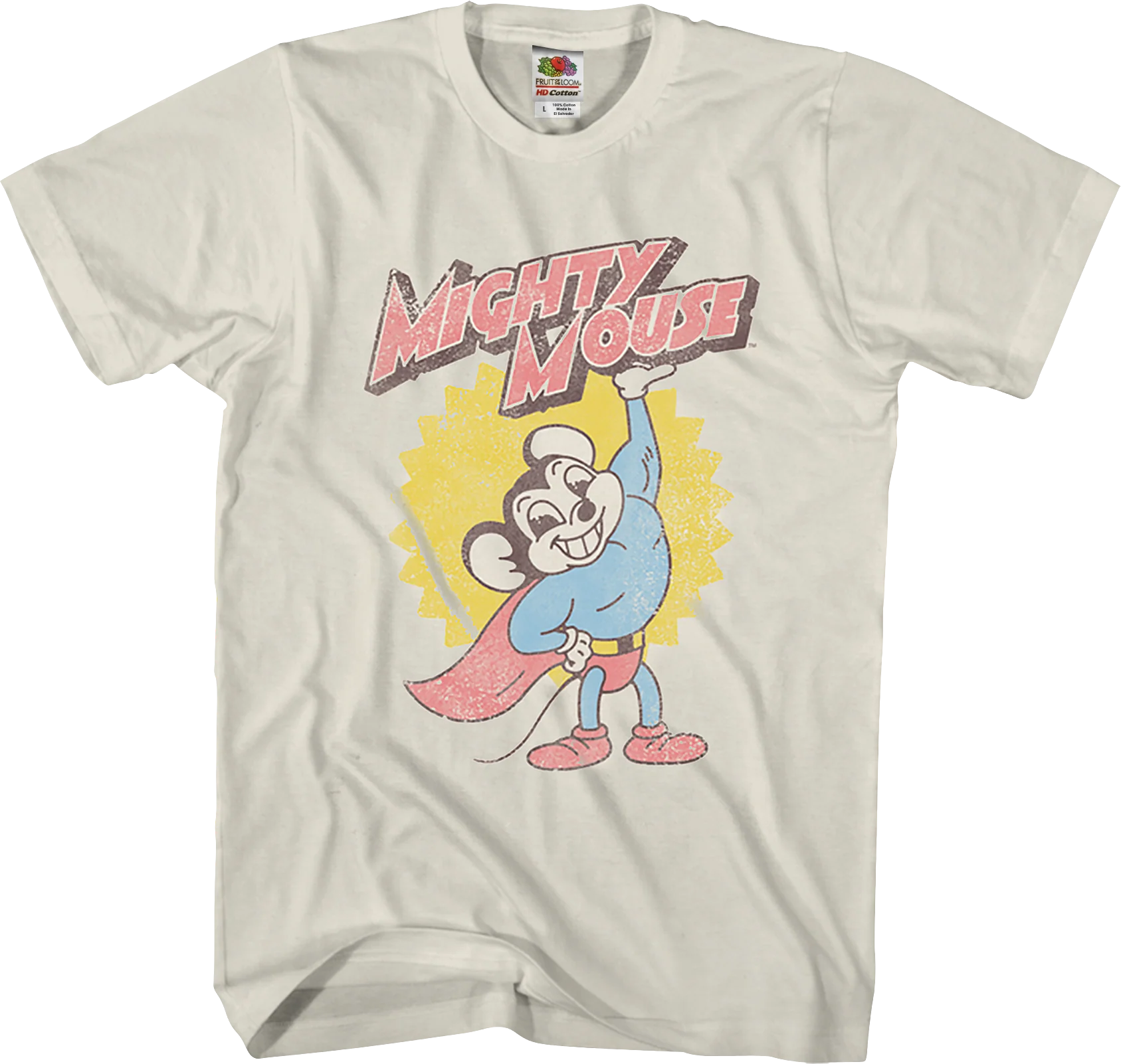 Distressed Mighty Mouse T-Shirt