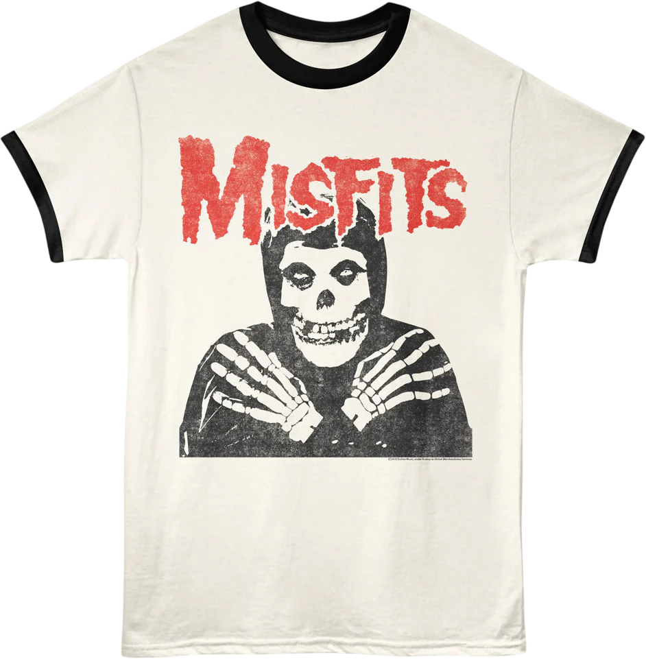 Distressed Misfits Ringer Shirt