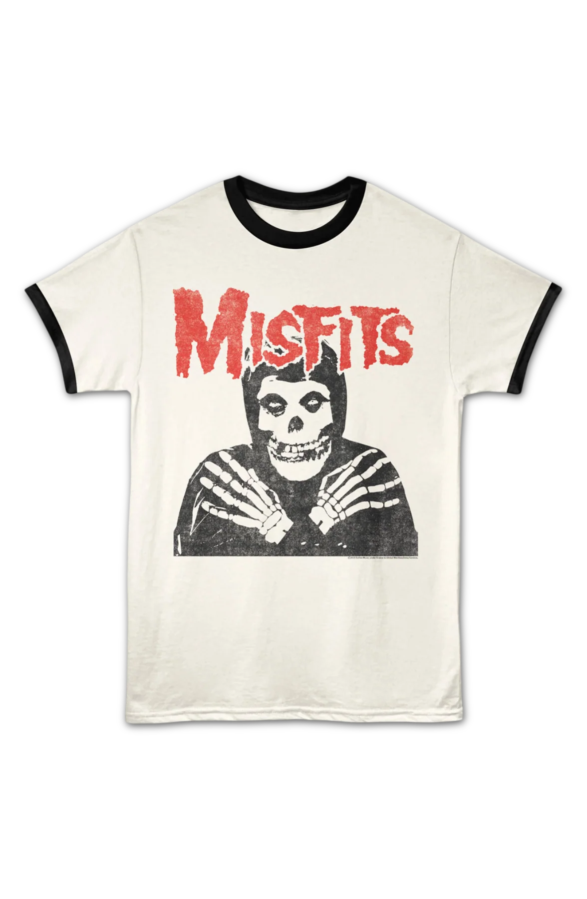 Distressed Misfits Ringer Shirt - Image 2