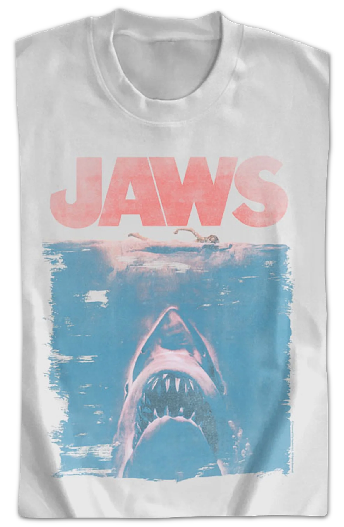 Distressed Movie Poster Jaws Sweatshirt - Image 2
