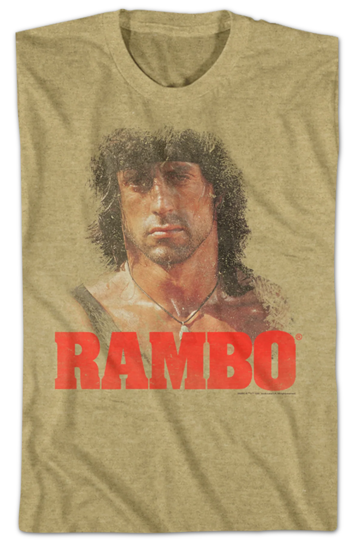 Distressed Rambo T-Shirt - Image 2