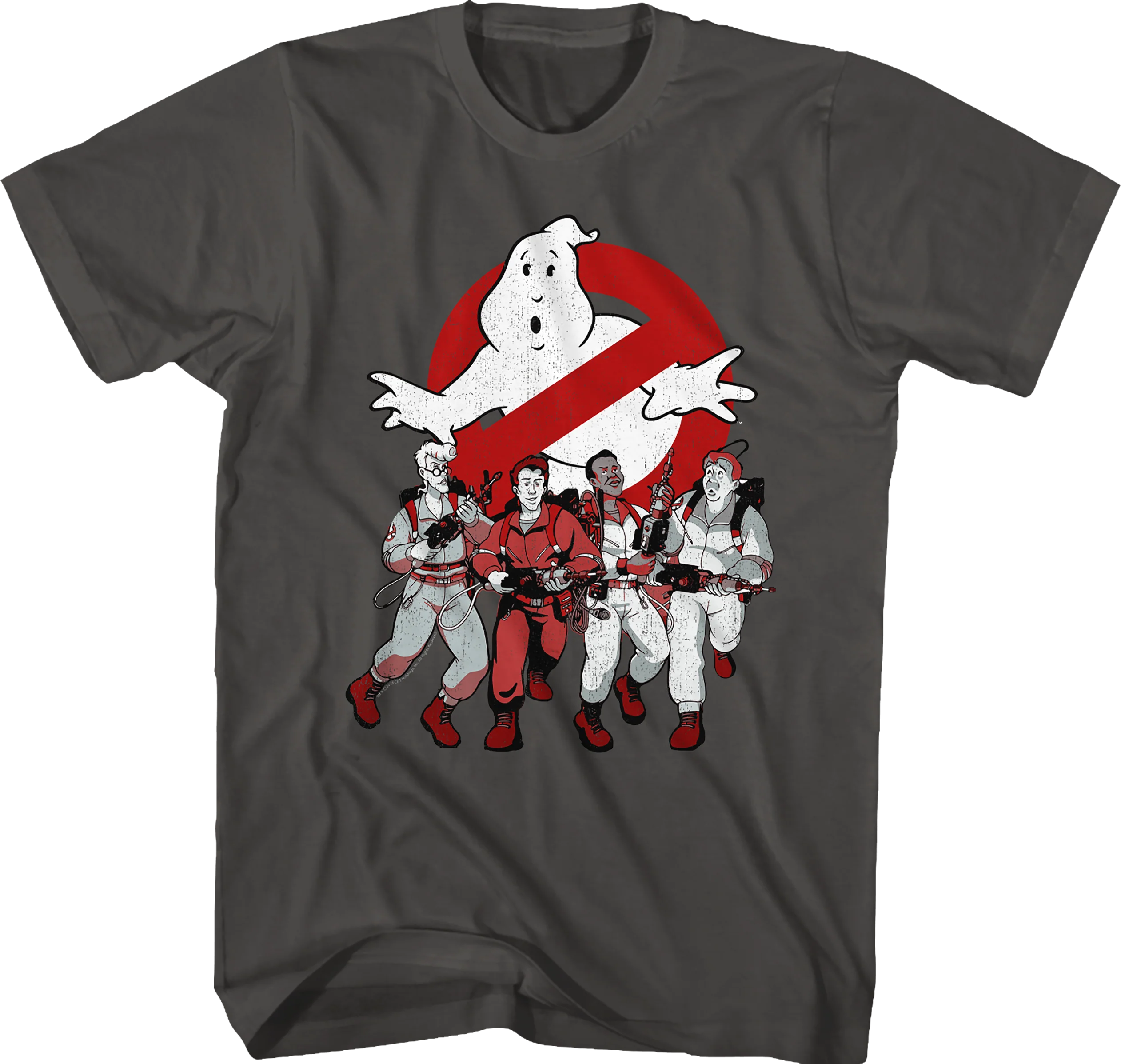 Distressed Real Ghostbusters T-Shirt