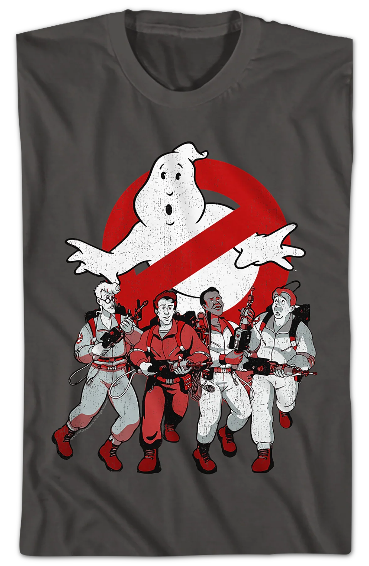 Distressed Real Ghostbusters T-Shirt - Image 2