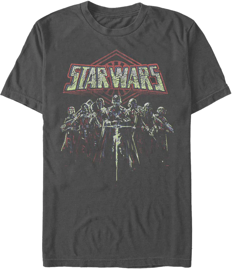 Distressed The Rise Of Skywalker Knights Of Ren Star Wars T-Shirt