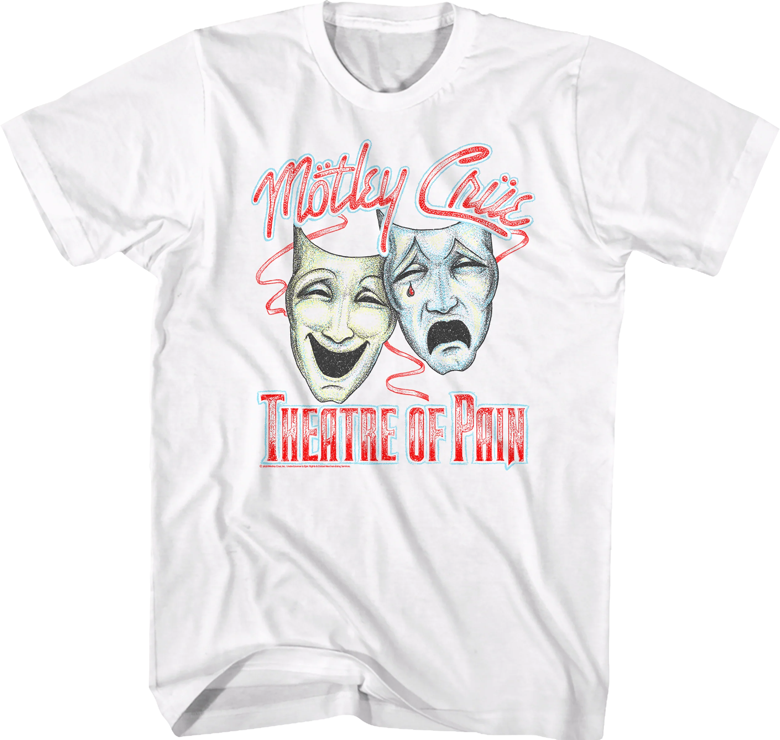 Distressed Theatre Of Pain Motley Crue T-Shirt