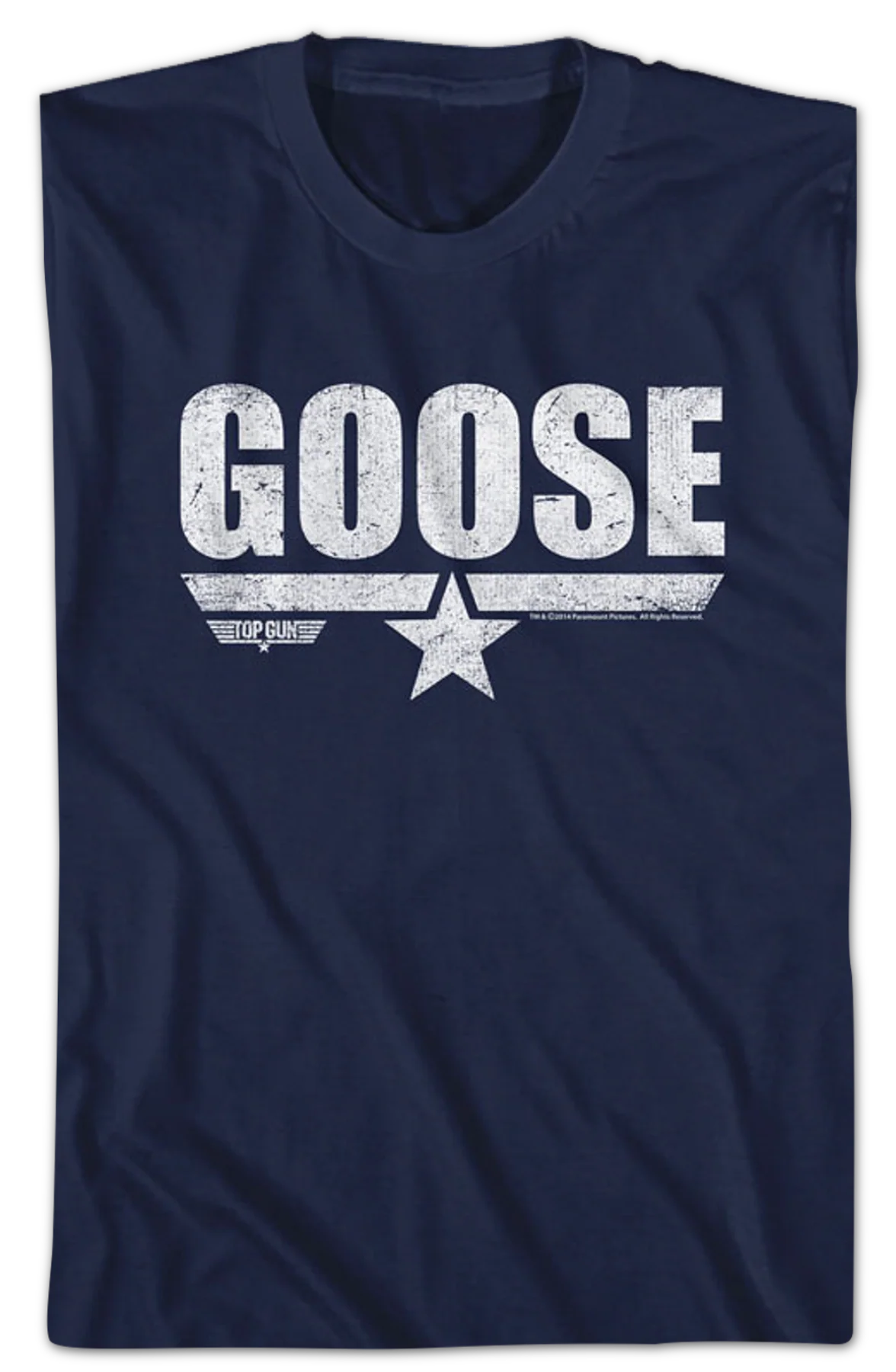 Distressed Top Gun Goose T-Shirt - Image 2