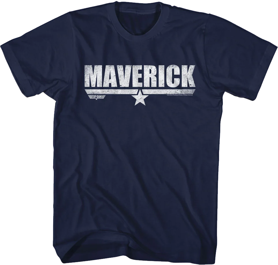 Distressed Top Gun Maverick T-Shirt