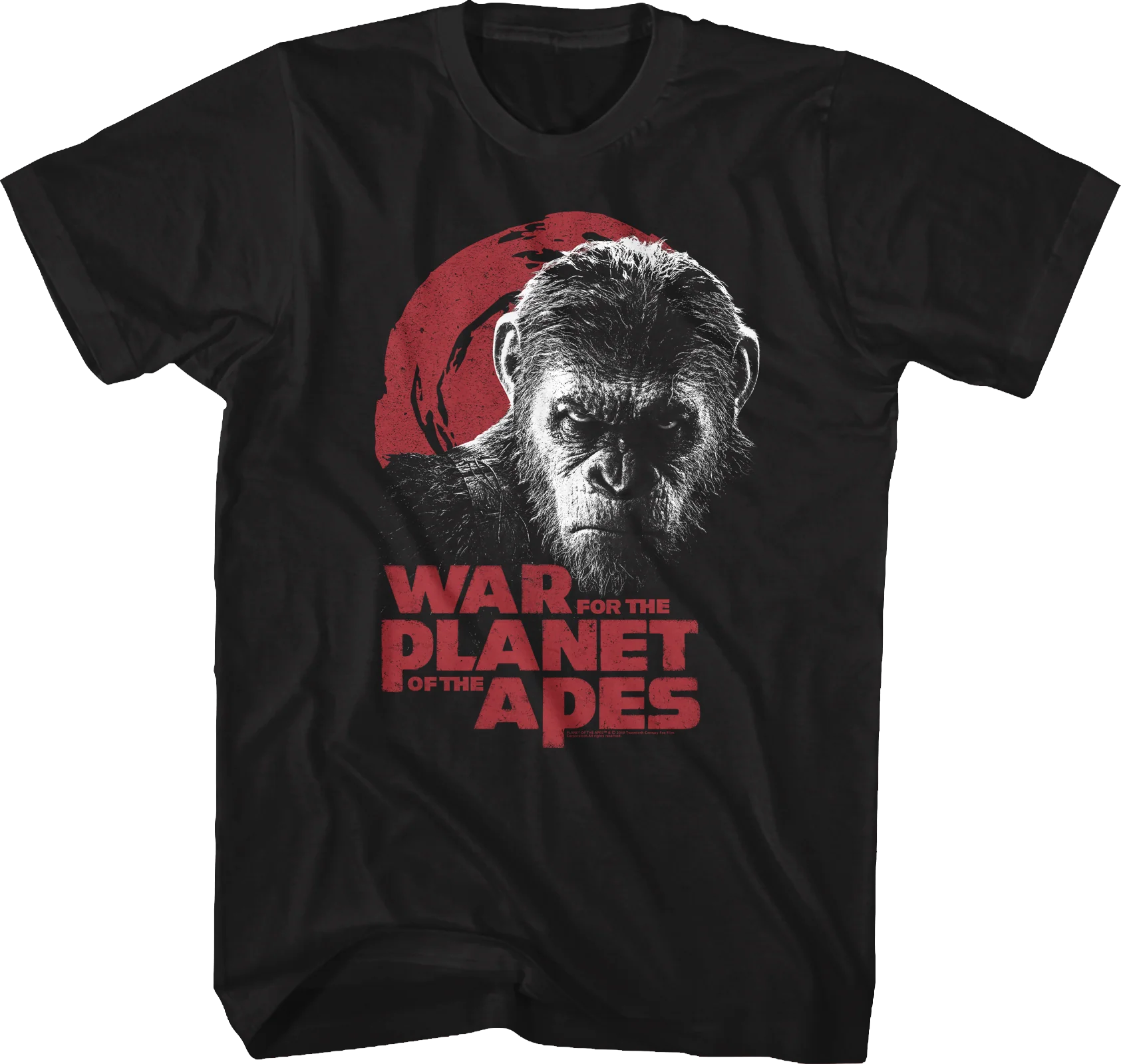 Distressed War For The Planet Of The Apes T-Shirt