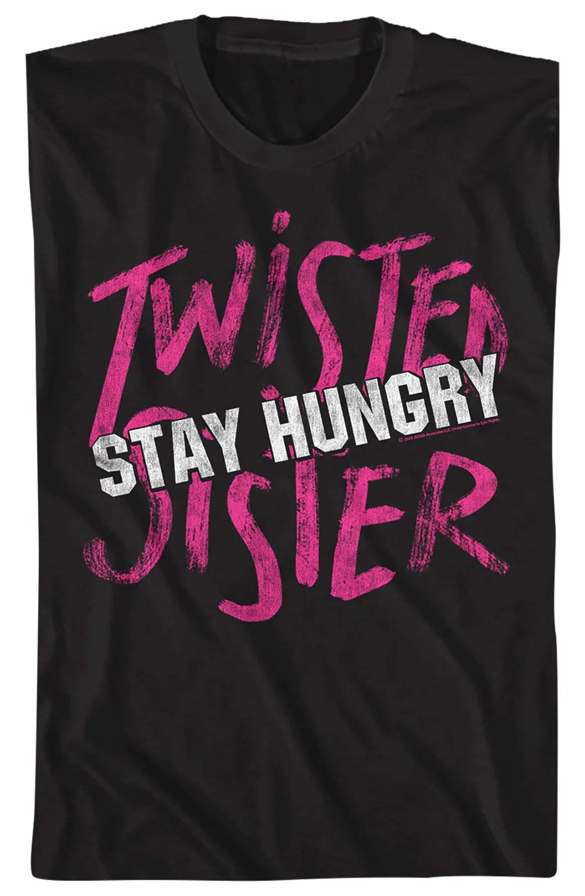 Distressed We're Not Gonna Take It Twisted Sister T-Shirt - Image 2