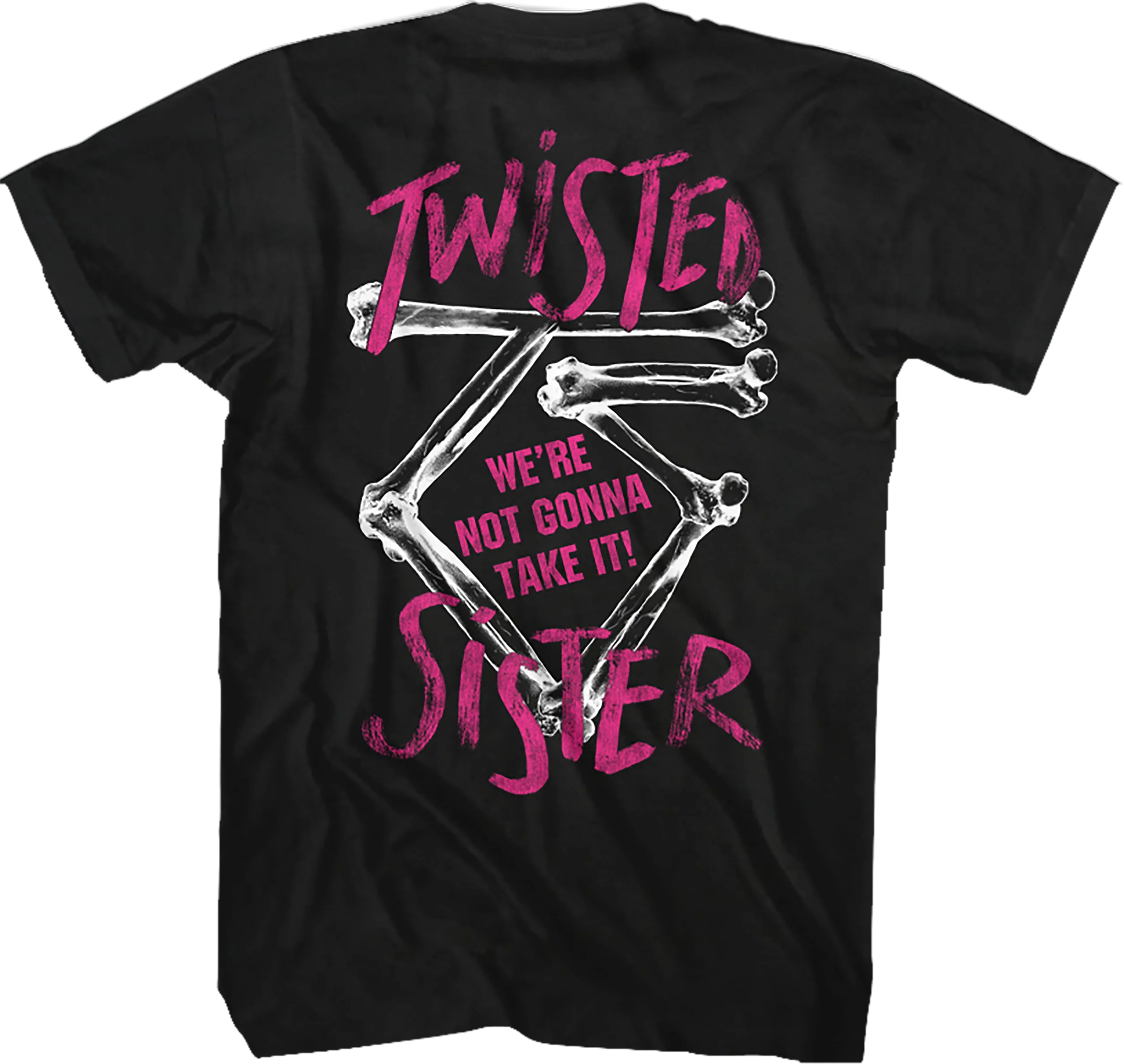 Distressed We're Not Gonna Take It Twisted Sister T-Shirt - Image 3