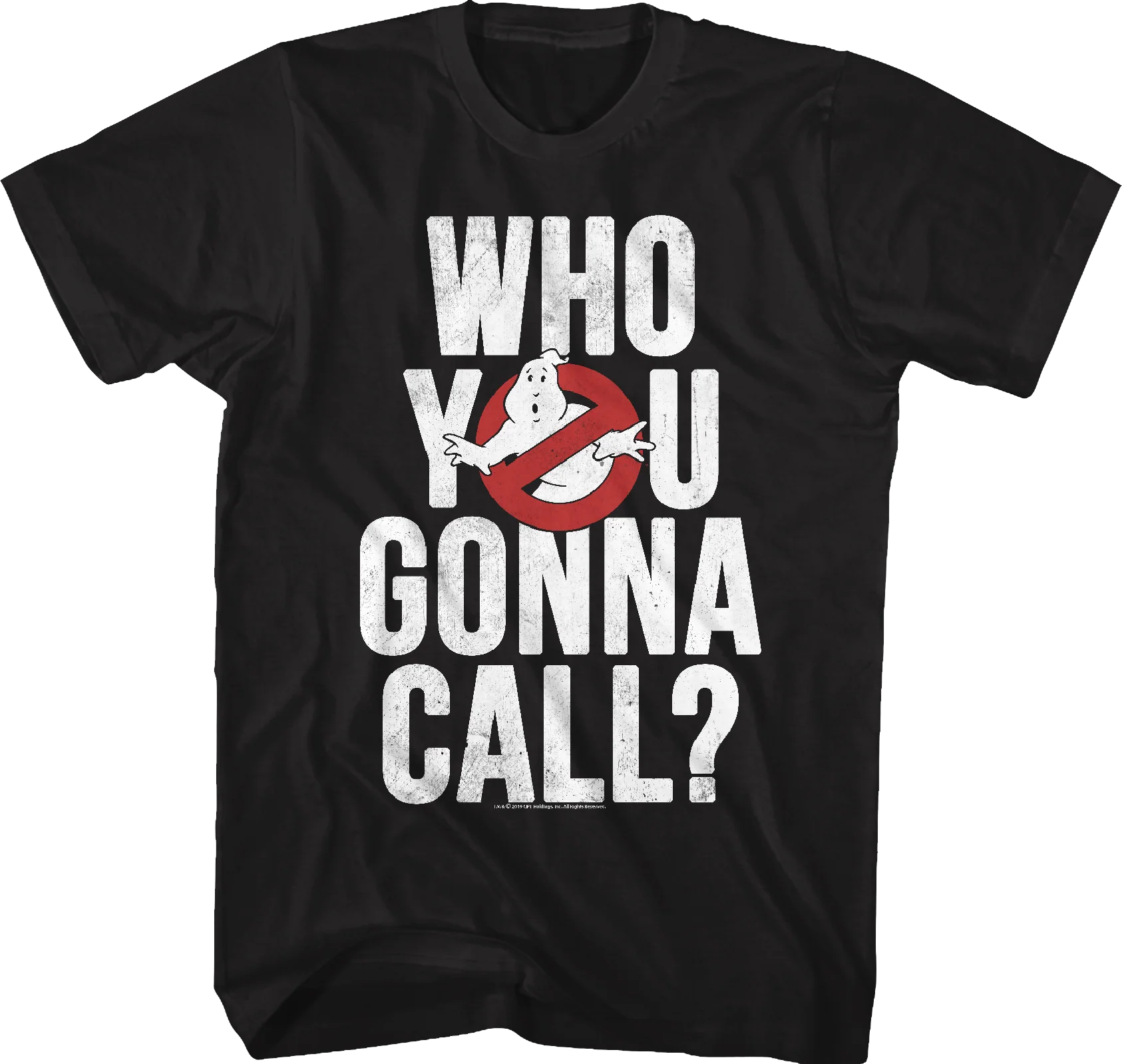 Distressed Who You Gonna Call Real Ghostbusters T-Shirt
