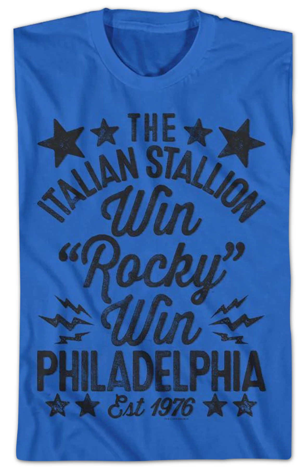 Distressed Win Rocky T-Shirt - Image 2