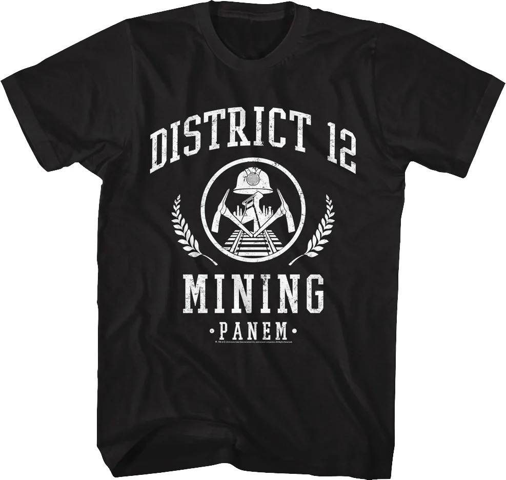 District 12 Mining Hunger Games T-Shirt