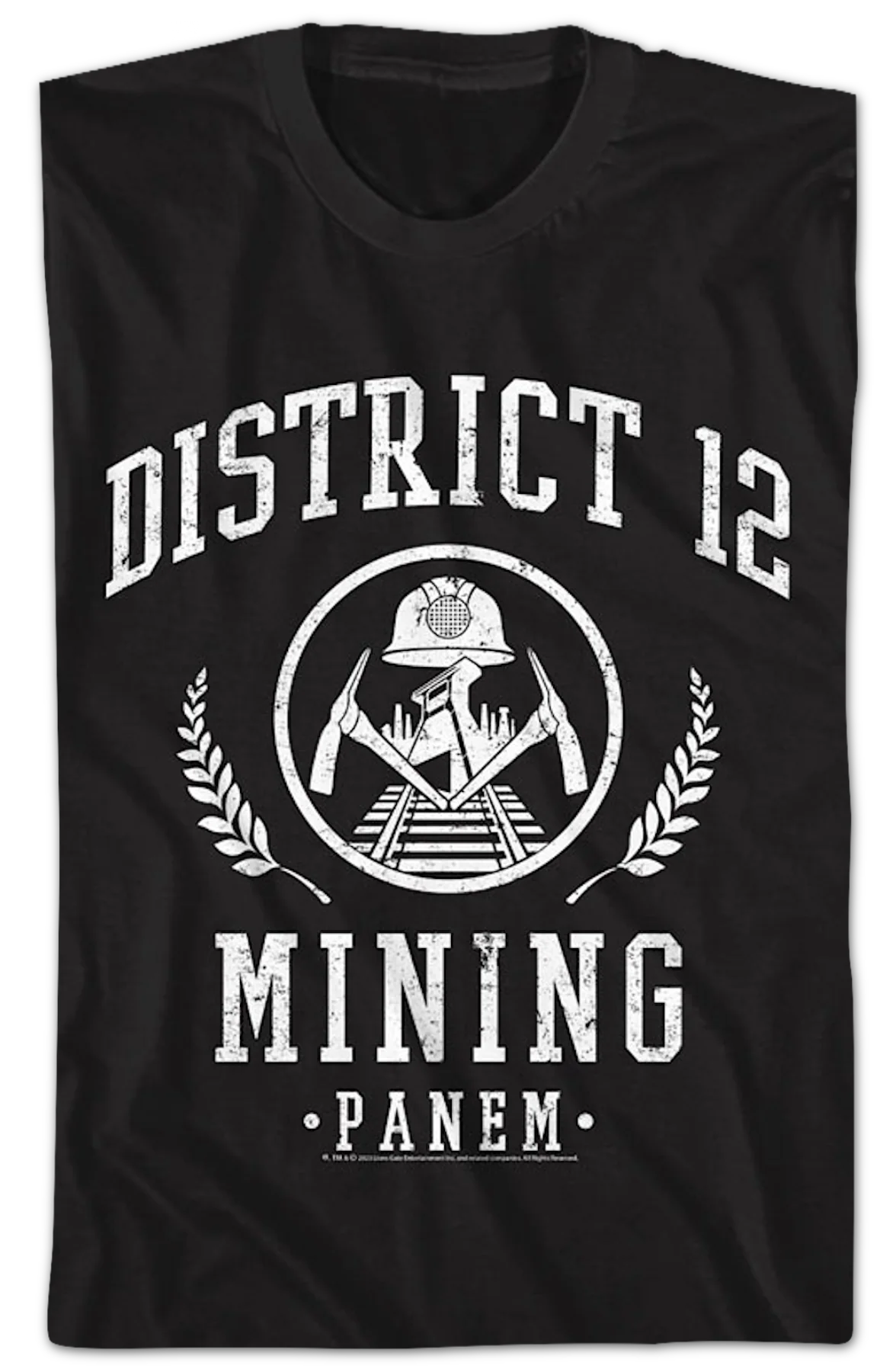 District 12 Mining Hunger Games T-Shirt - Image 2
