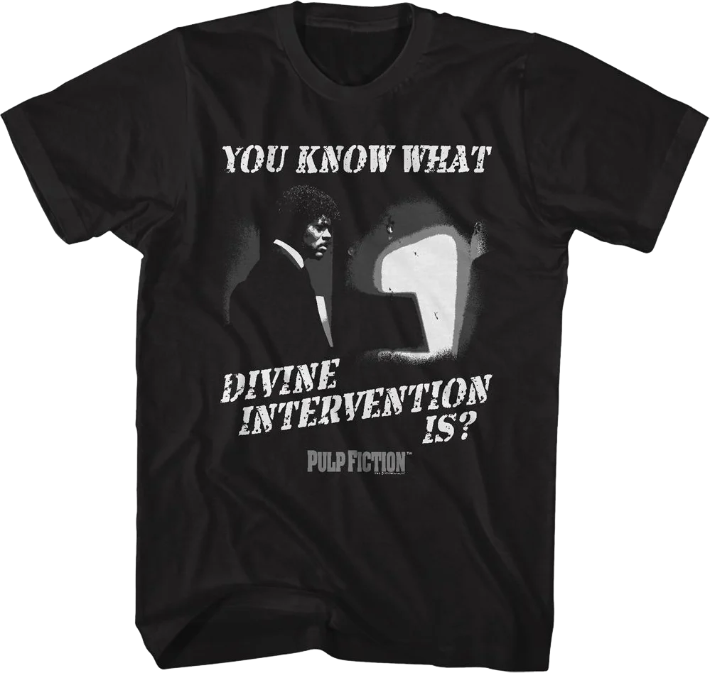 Divine Intervention Pulp Fiction T-Shirt
