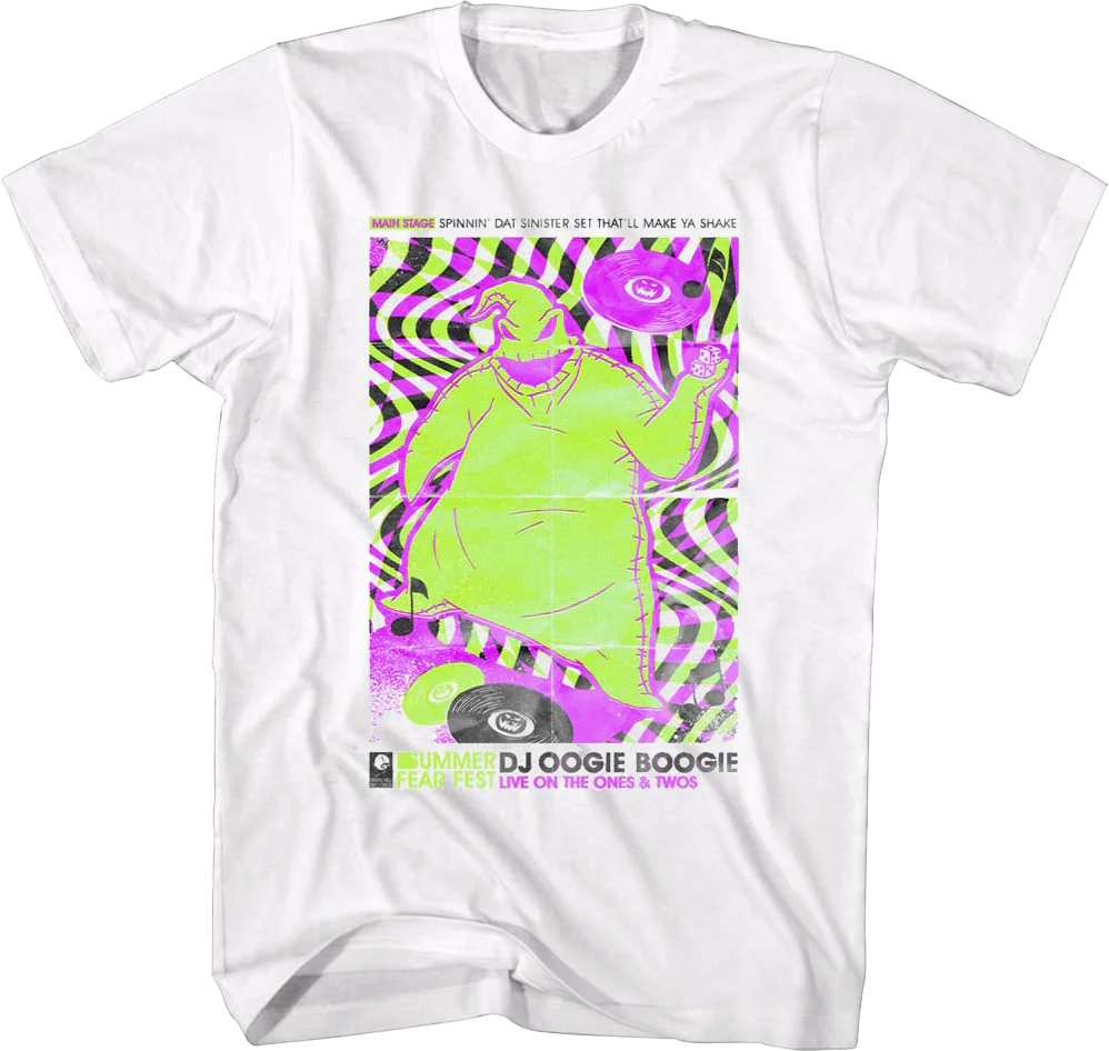 DJ Oogie Boogie Nightmare Before Christmas T-Shirt