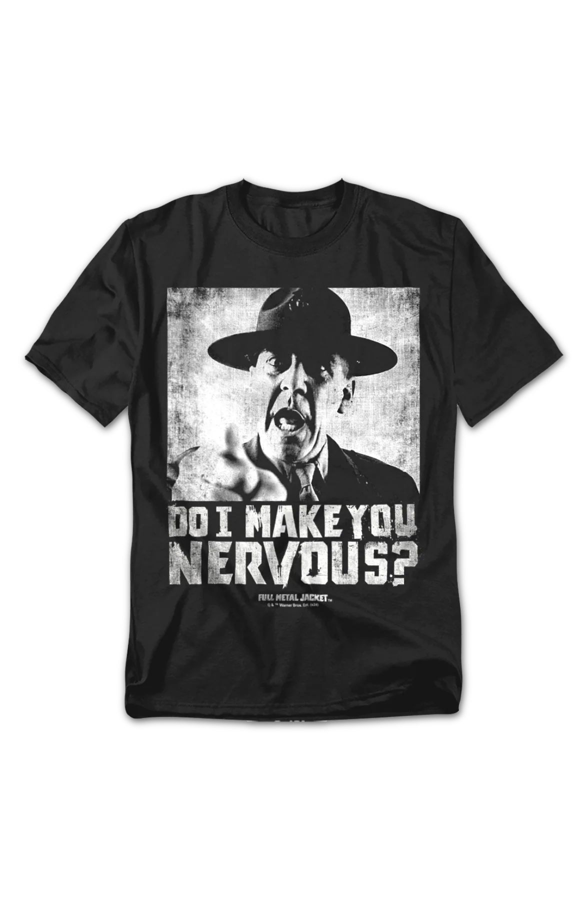 Do I Make You Nervous Full Metal Jacket T-Shirt - Image 2