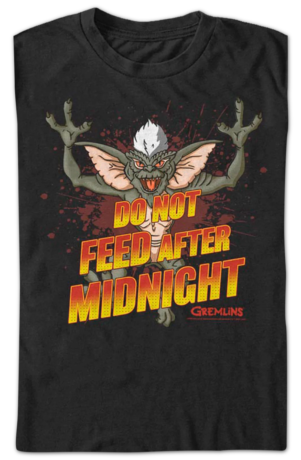 Do Not Feed After Midnight Gremlins T-Shirt - Image 2