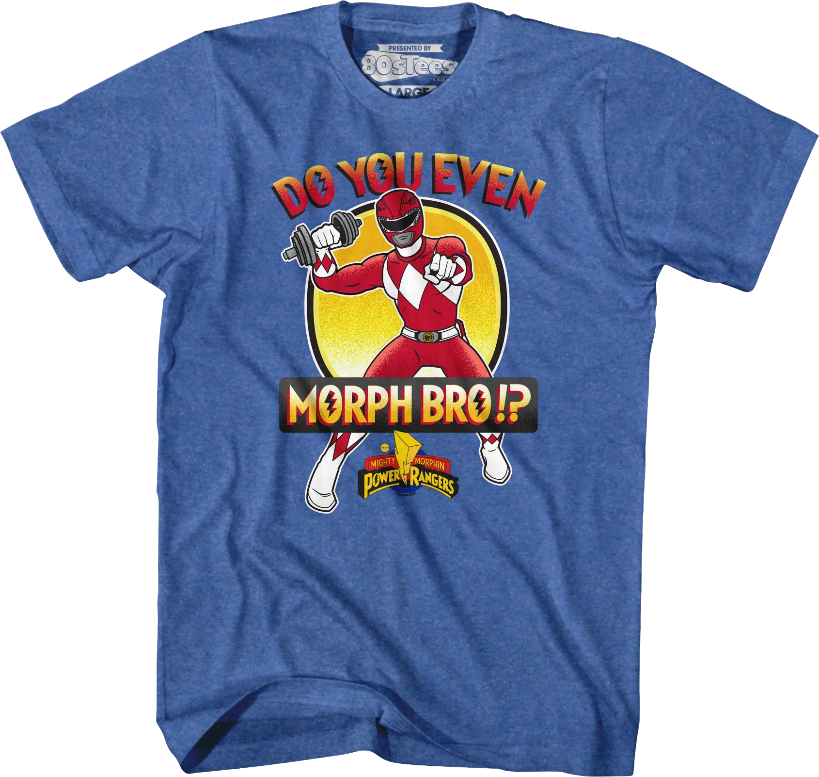 Do You Even Morph Bro Mighty Morphin Power Rangers T-Shirt