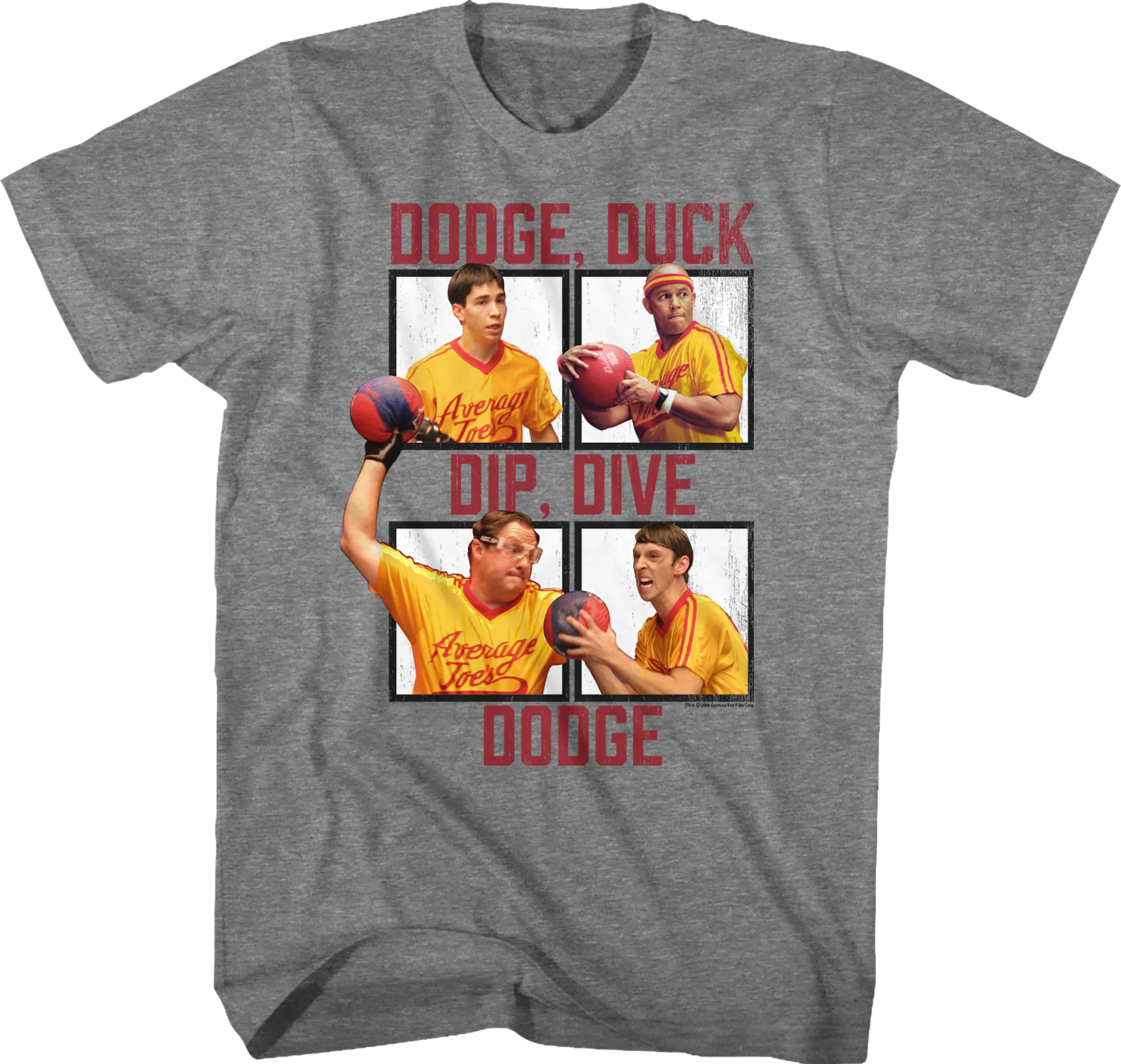 Dodge Duck Dip Dive Dodge Dodgeball T-Shirt