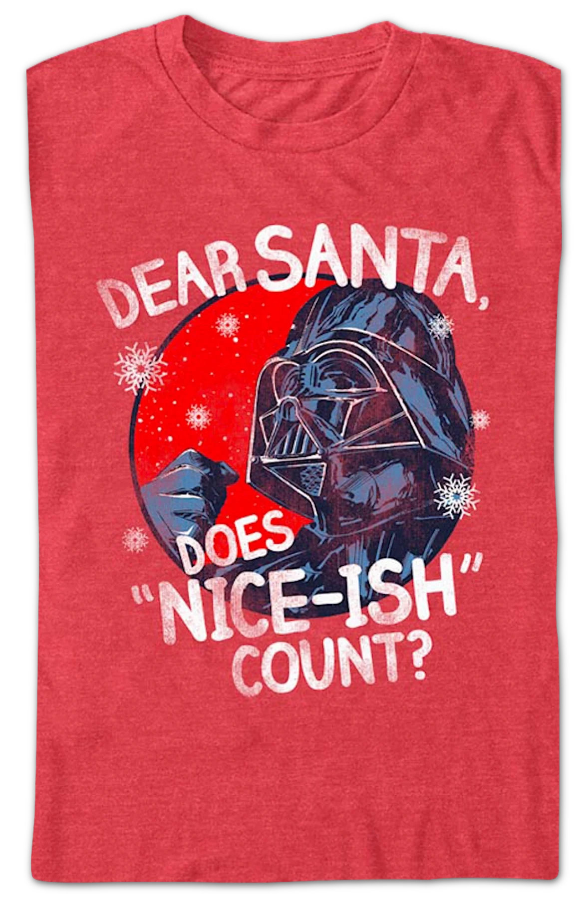 Does "Nice-Ish" Count? Darth Vader Star Wars T-Shirt - Image 2