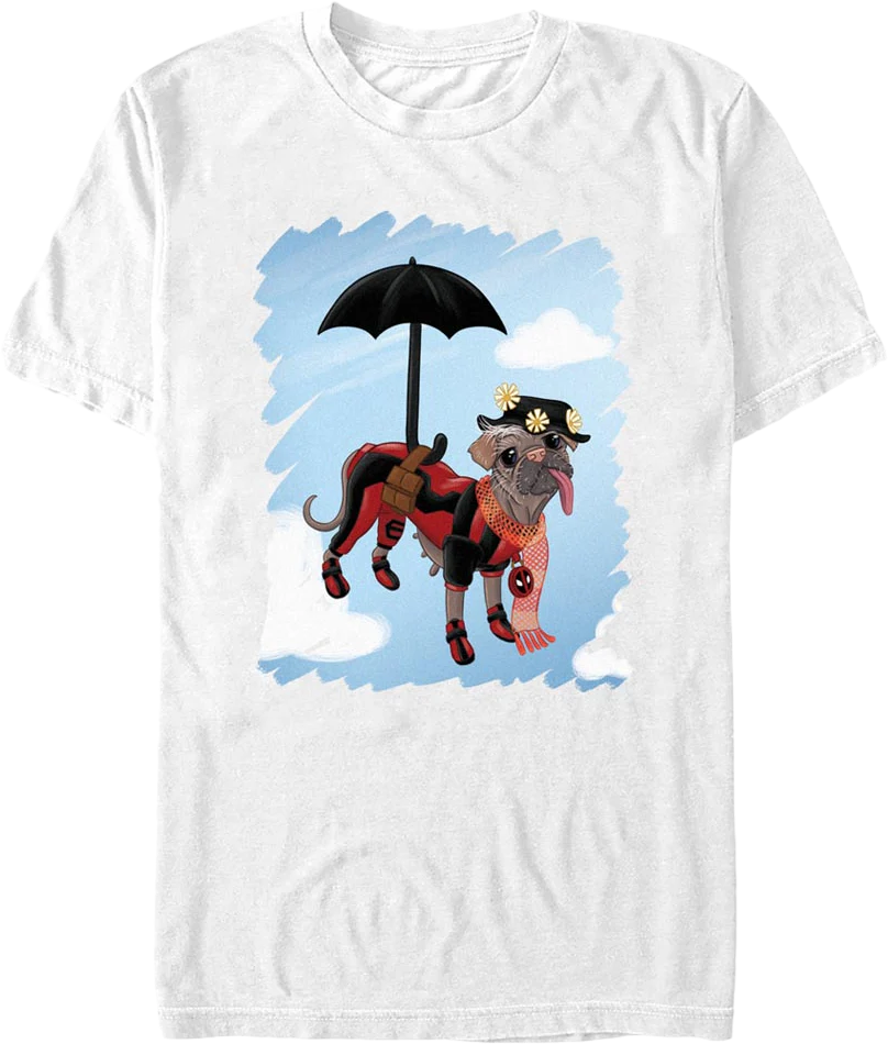 Dogpool Mary Puppins Deadpool & Wolverine Marvel Comics T-Shirt