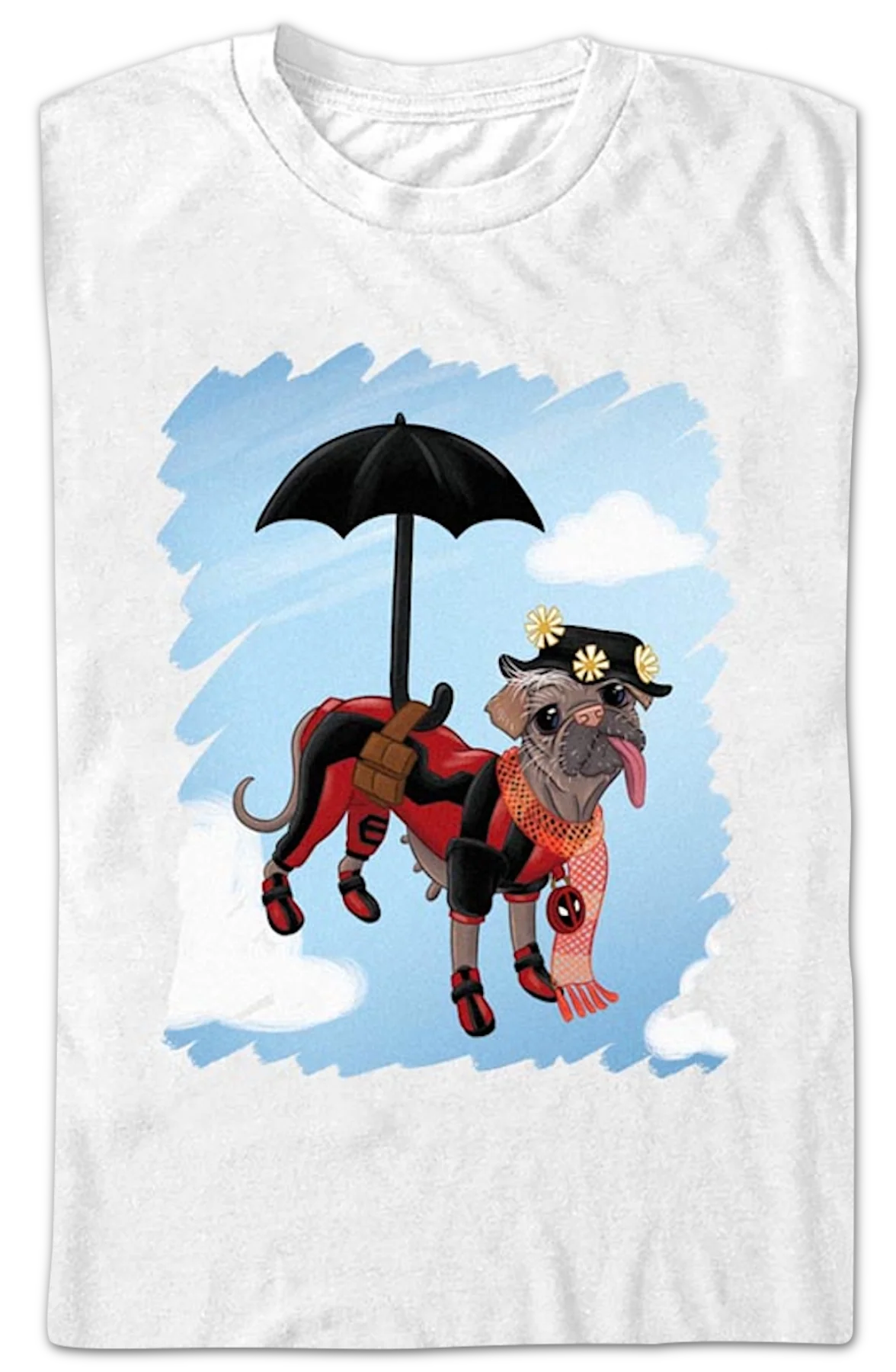 Dogpool Mary Puppins Deadpool & Wolverine Marvel Comics T-Shirt - Image 2