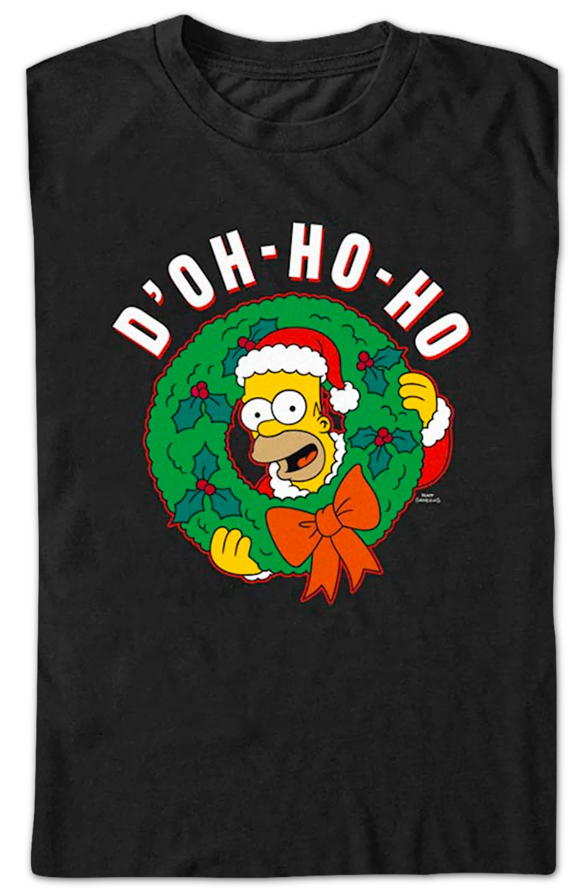 D'oh-Ho-Ho Simpsons T-Shirt - Image 2