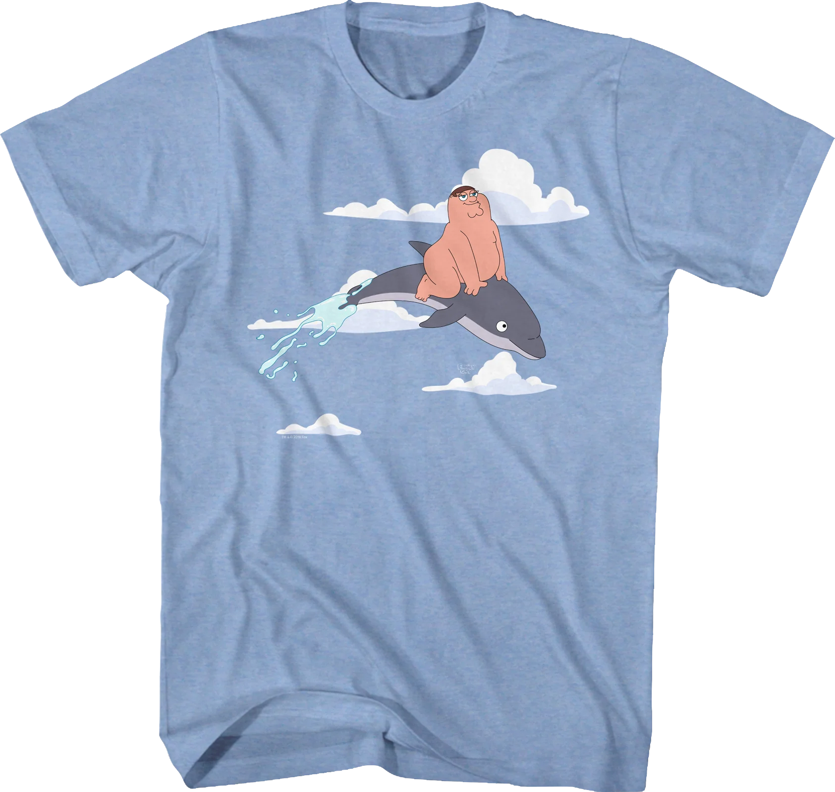Dolphin Ride Family Guy T-Shirt