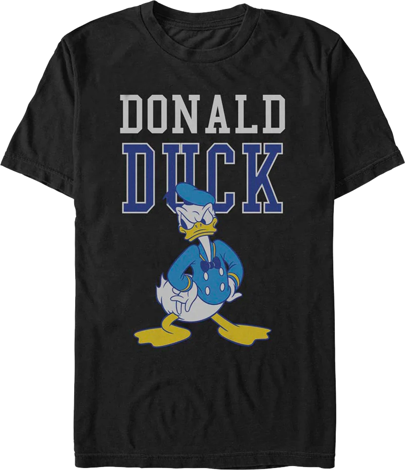 Donald Duck Angry Pose Disney T-Shirt