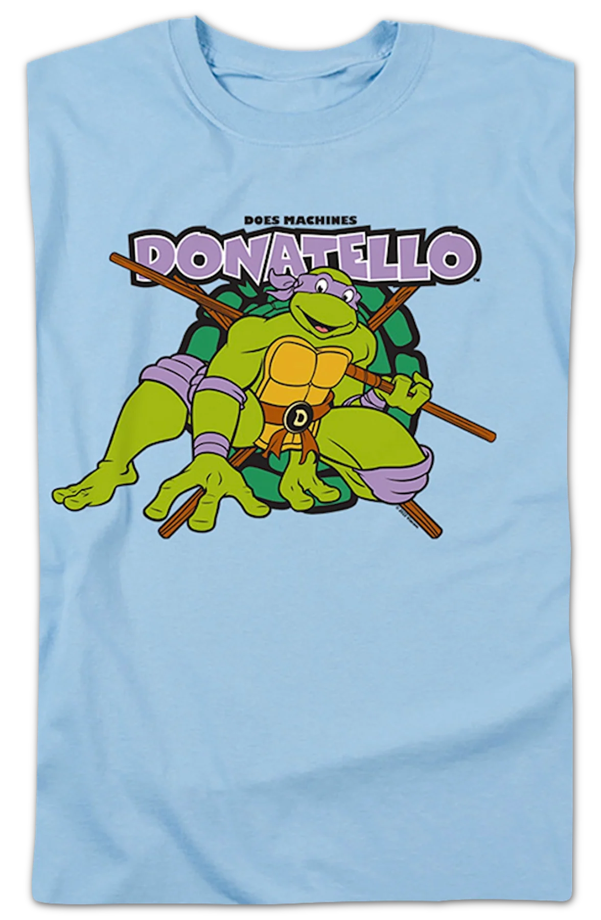 Donatello Does Machines Teenage Mutant Ninja Turtles T-Shirt - Image 2