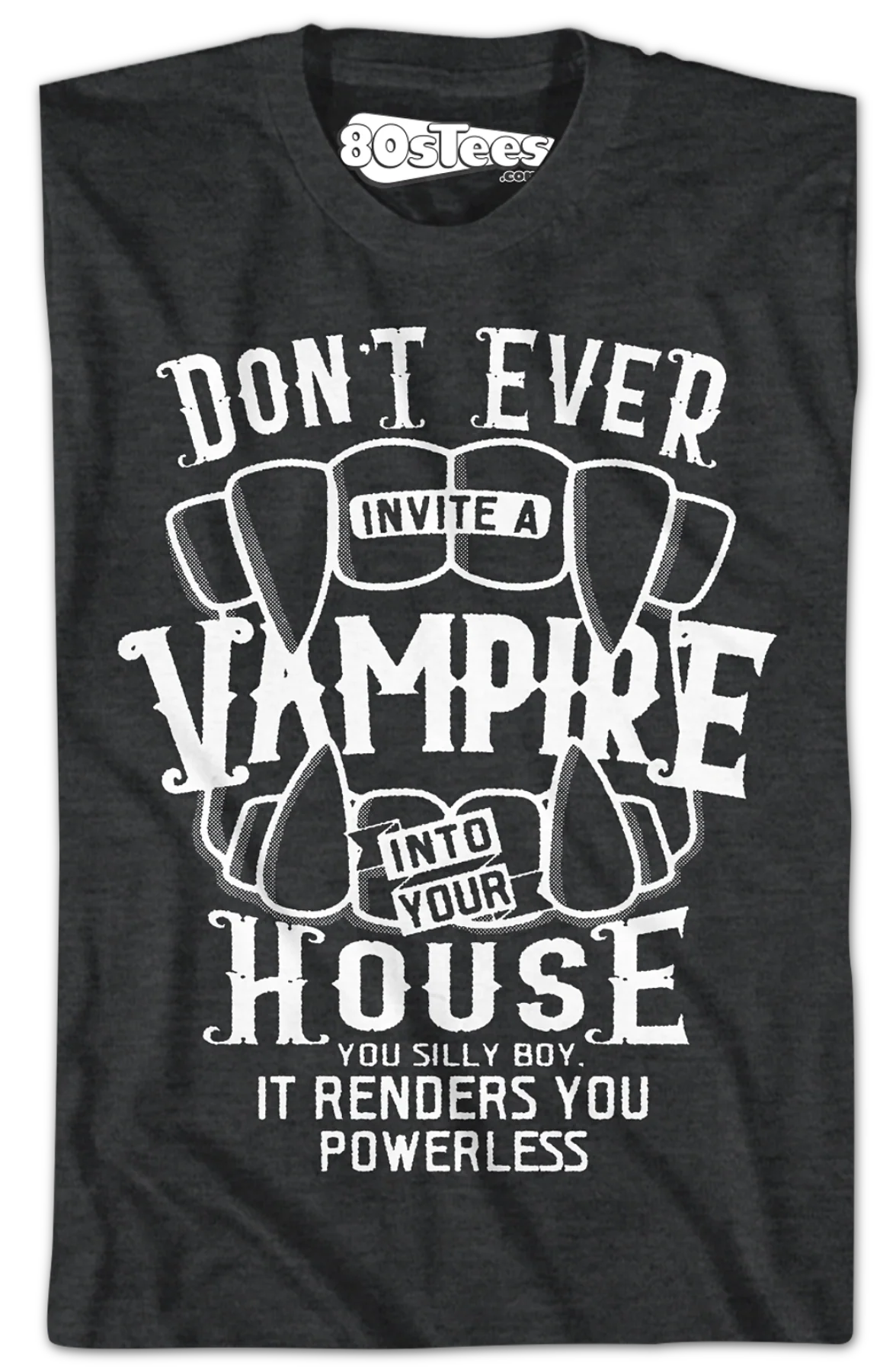 Don't Ever Invite A Vampire Into Your House Lost Boys T-Shirt - Image 2