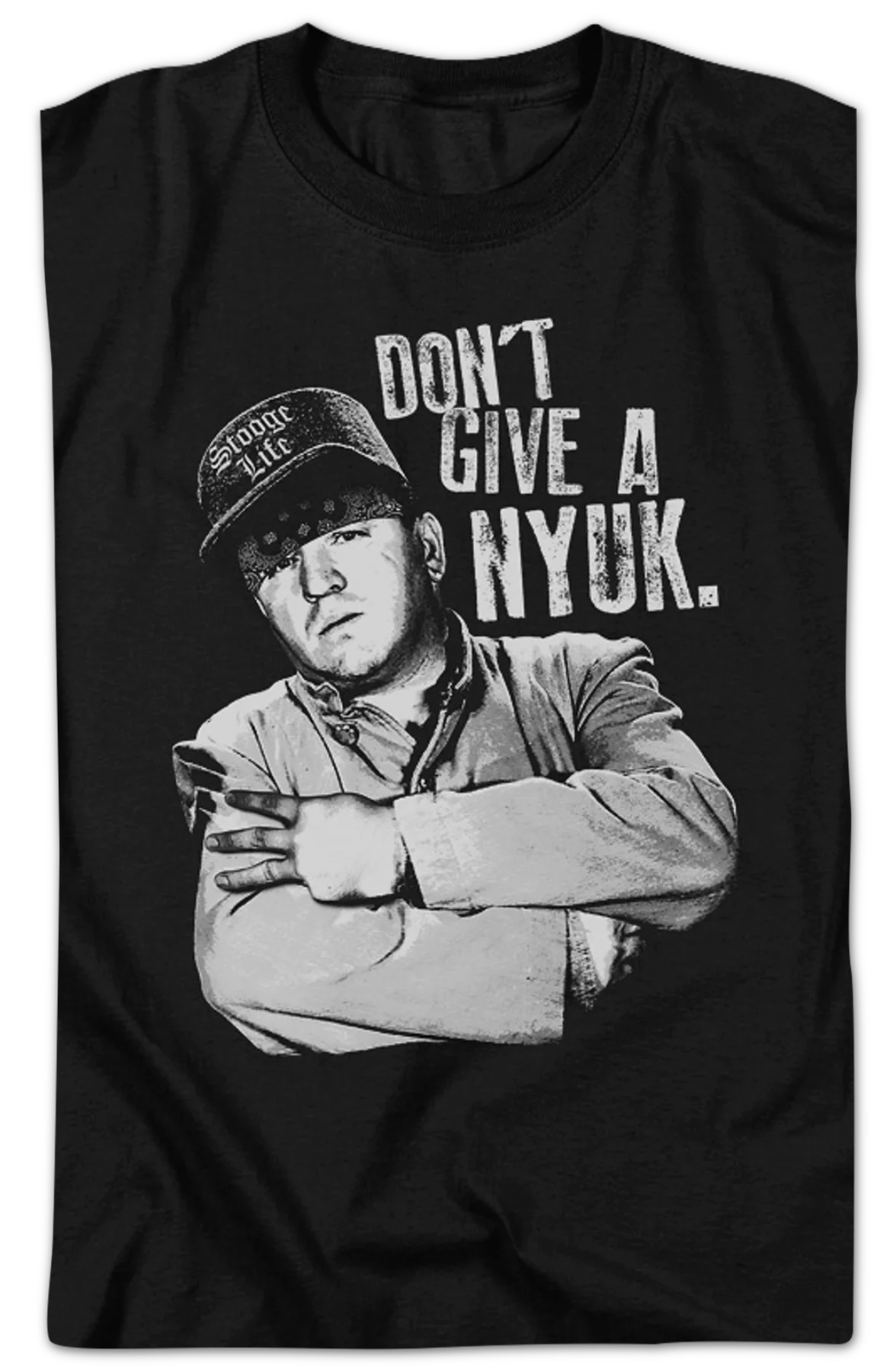 Don't Give A Nyuk Three Stooges T-Shirt - Image 2