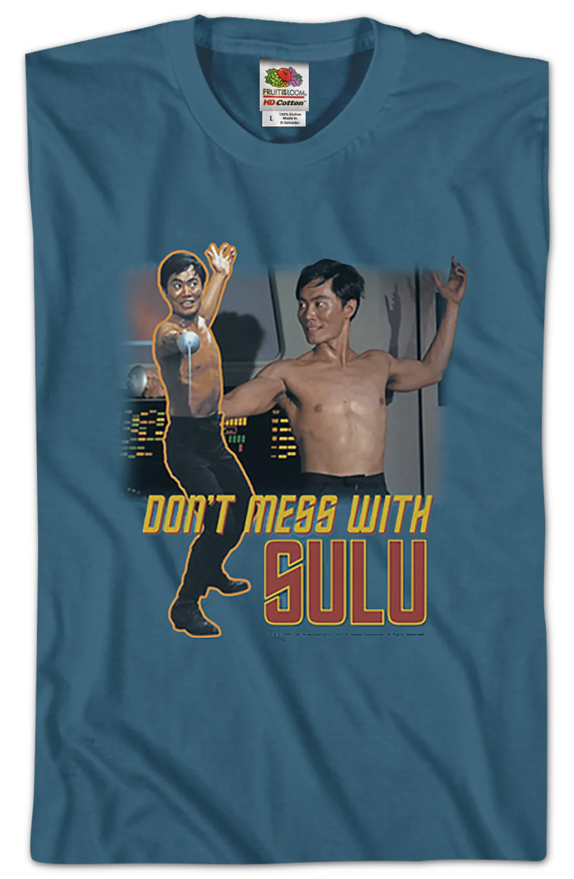 Don't Mess With Sulu Star Trek T-Shirt - Image 2