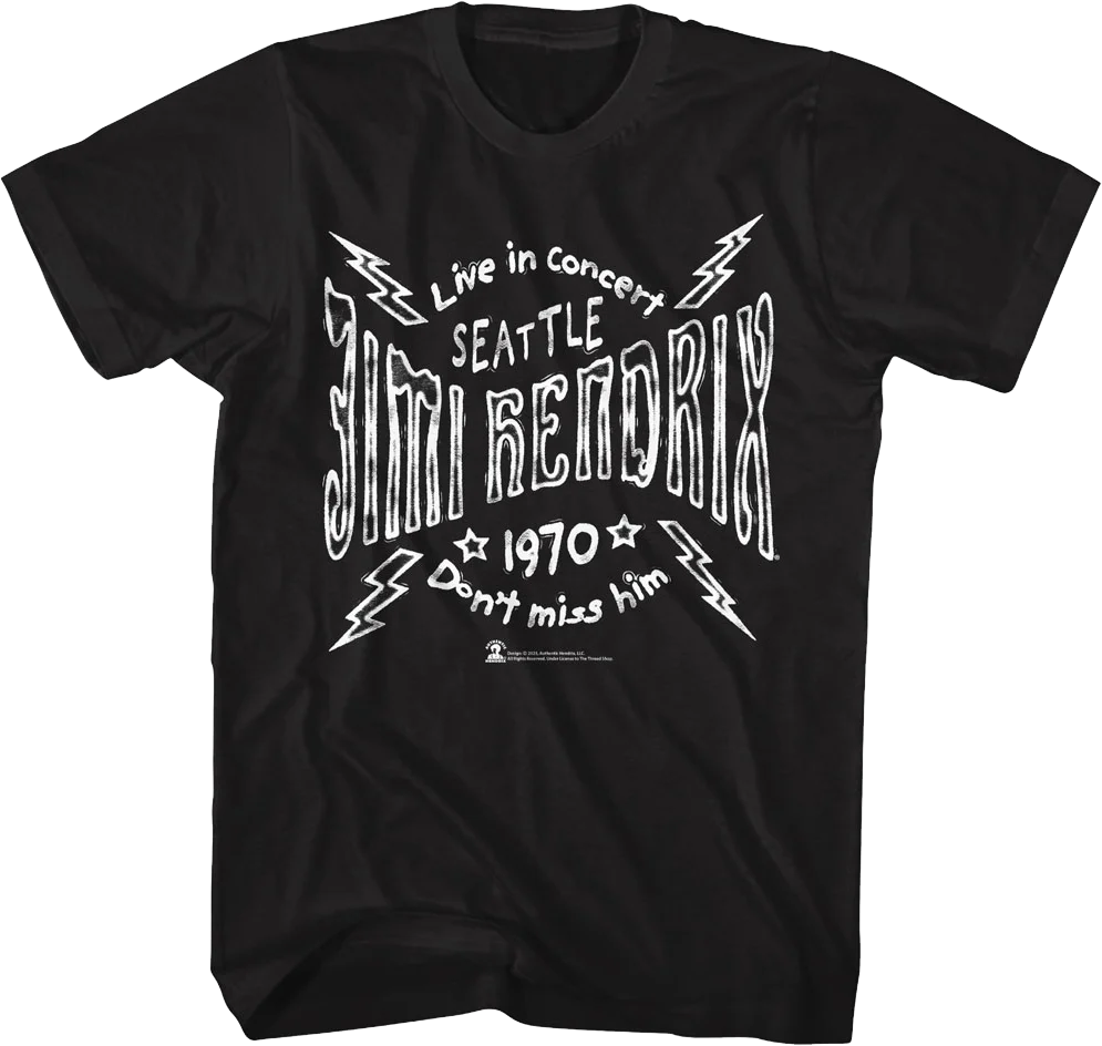 Don't Miss Him Jimi Hendrix T-Shirt