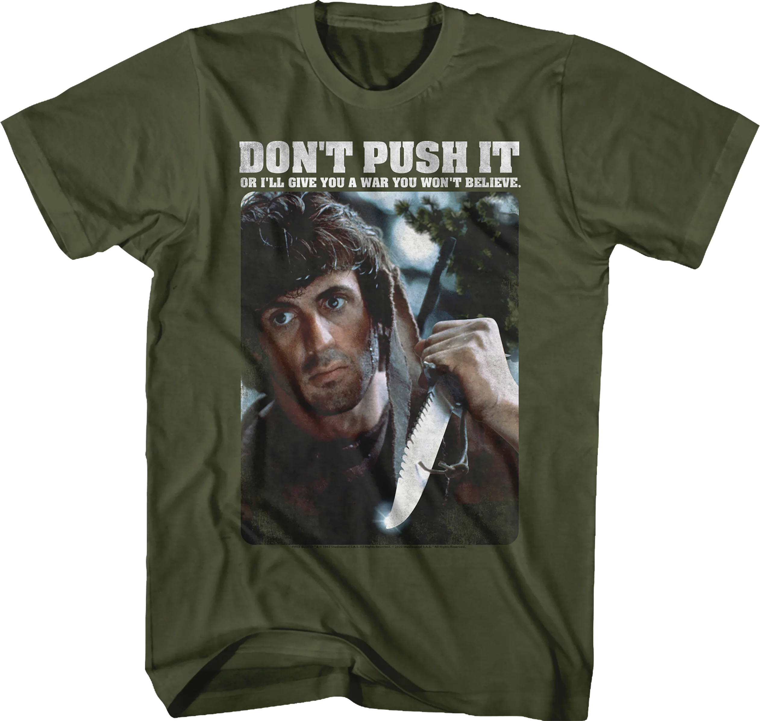 Don't Push It Rambo T-Shirt