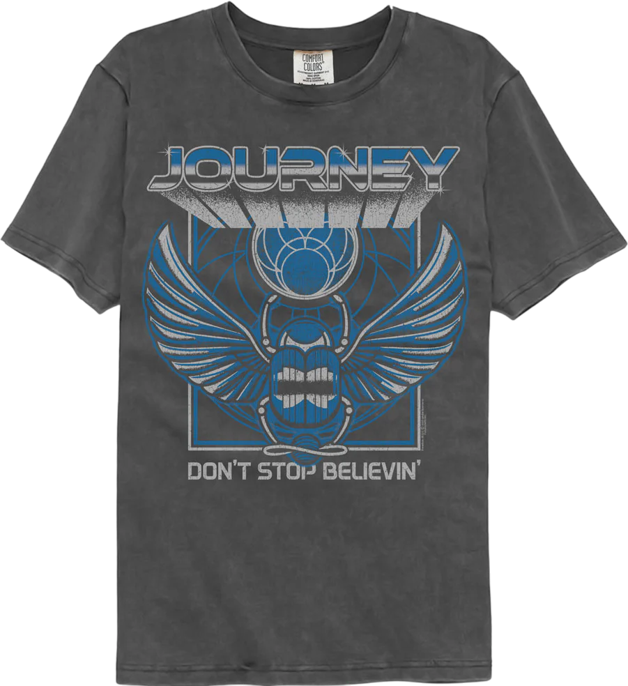 Don't Stop Believin' Journey 3D Comfort Colors Brand T-Shirt