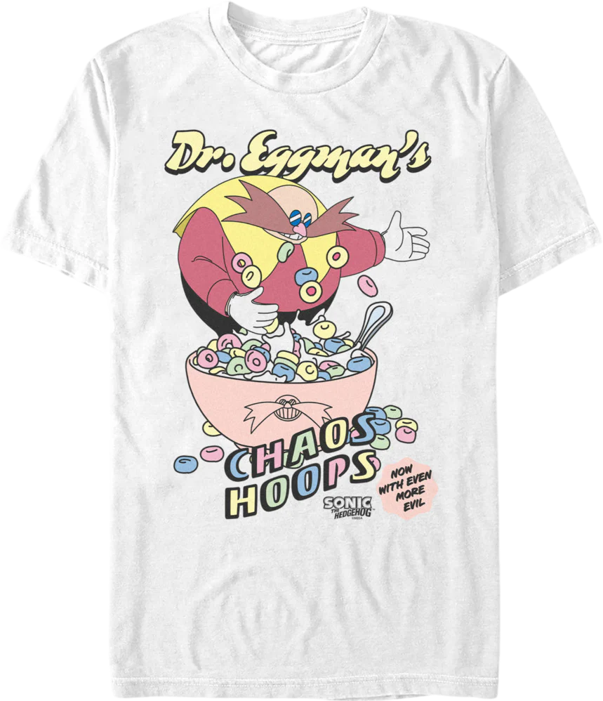 Dr. Eggman's Chaos Hoops Sonic The Hedgehog T-Shirt